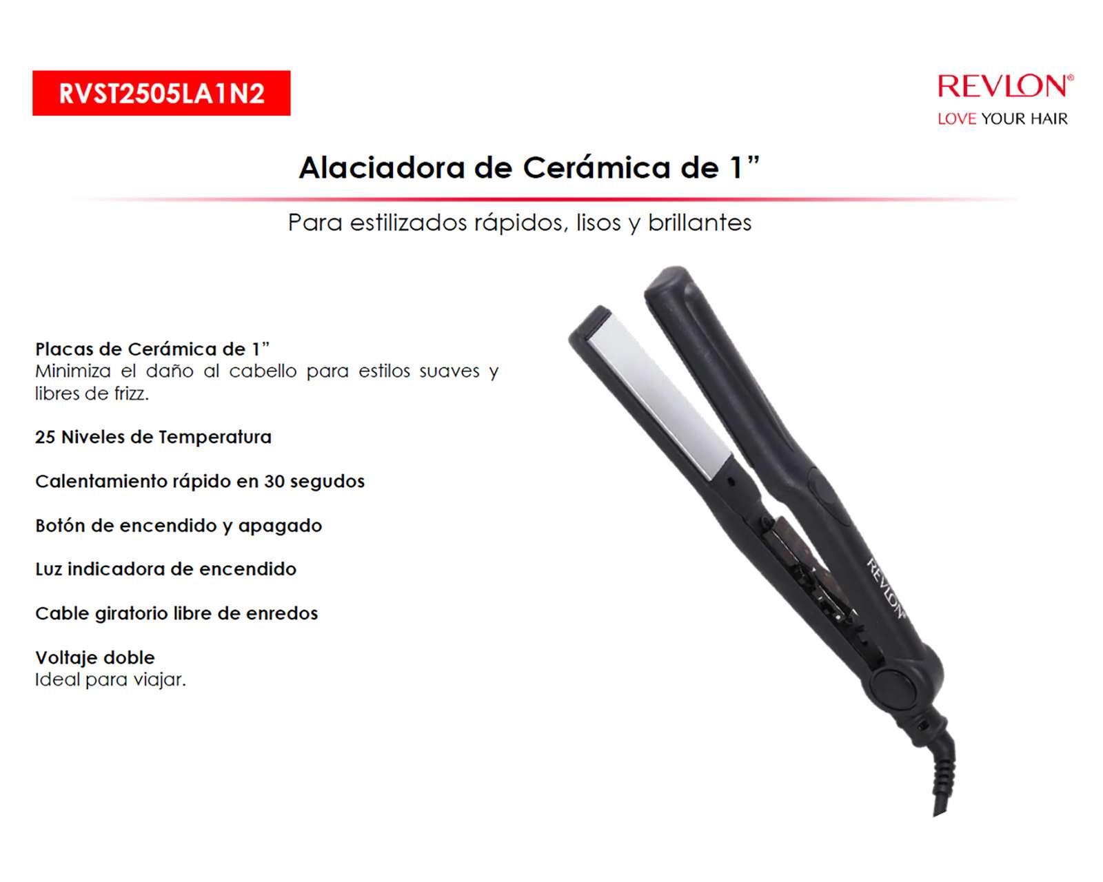 Foto 5 pulgar | Foto 4 | Alaciadora Revlon Essentials RVST2505L