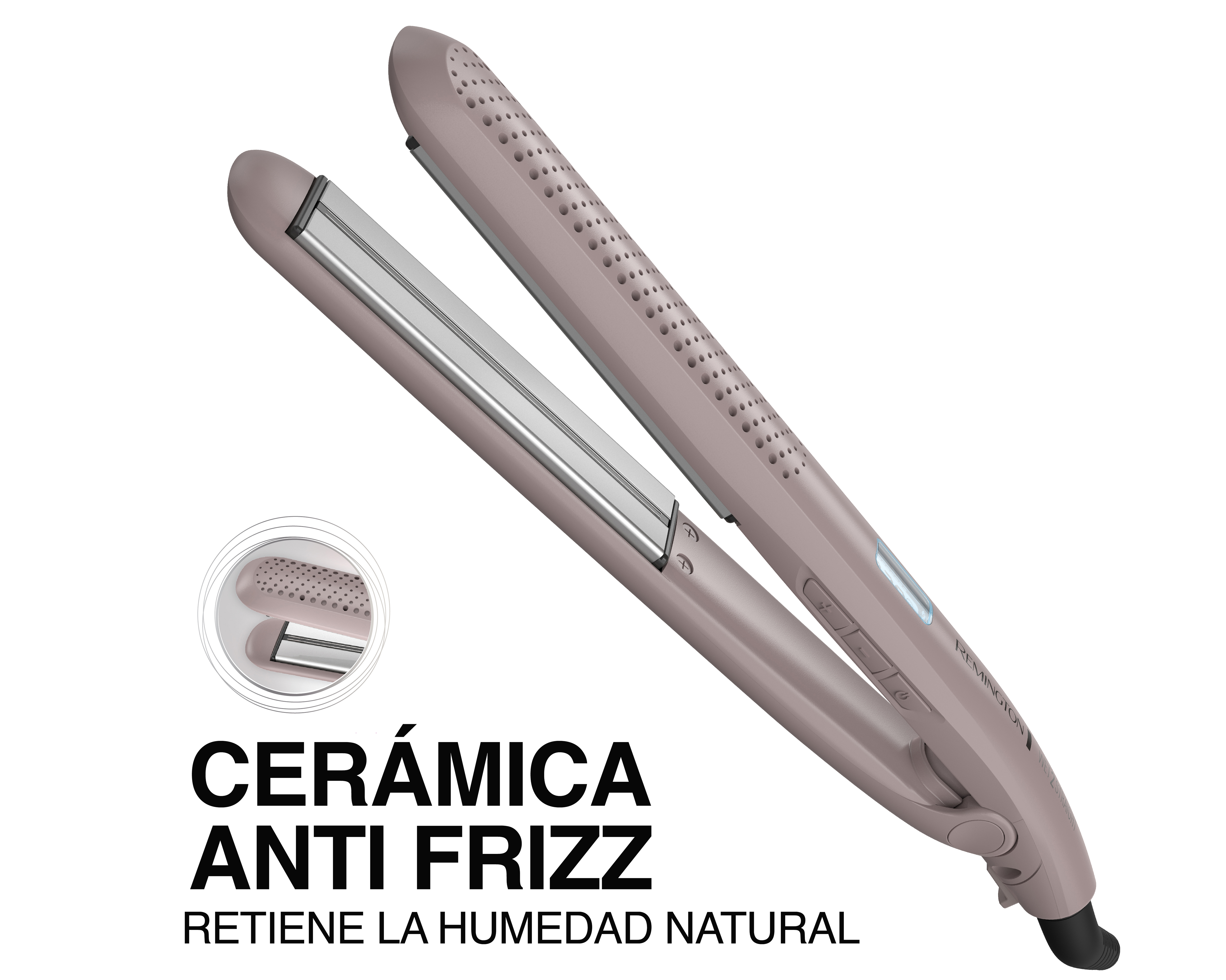 Foto 3 | Foto 3 | Plancha de Cabello Remington Wet2straight para Cabello Húmedo y Seco Cerámica Anti Frizz