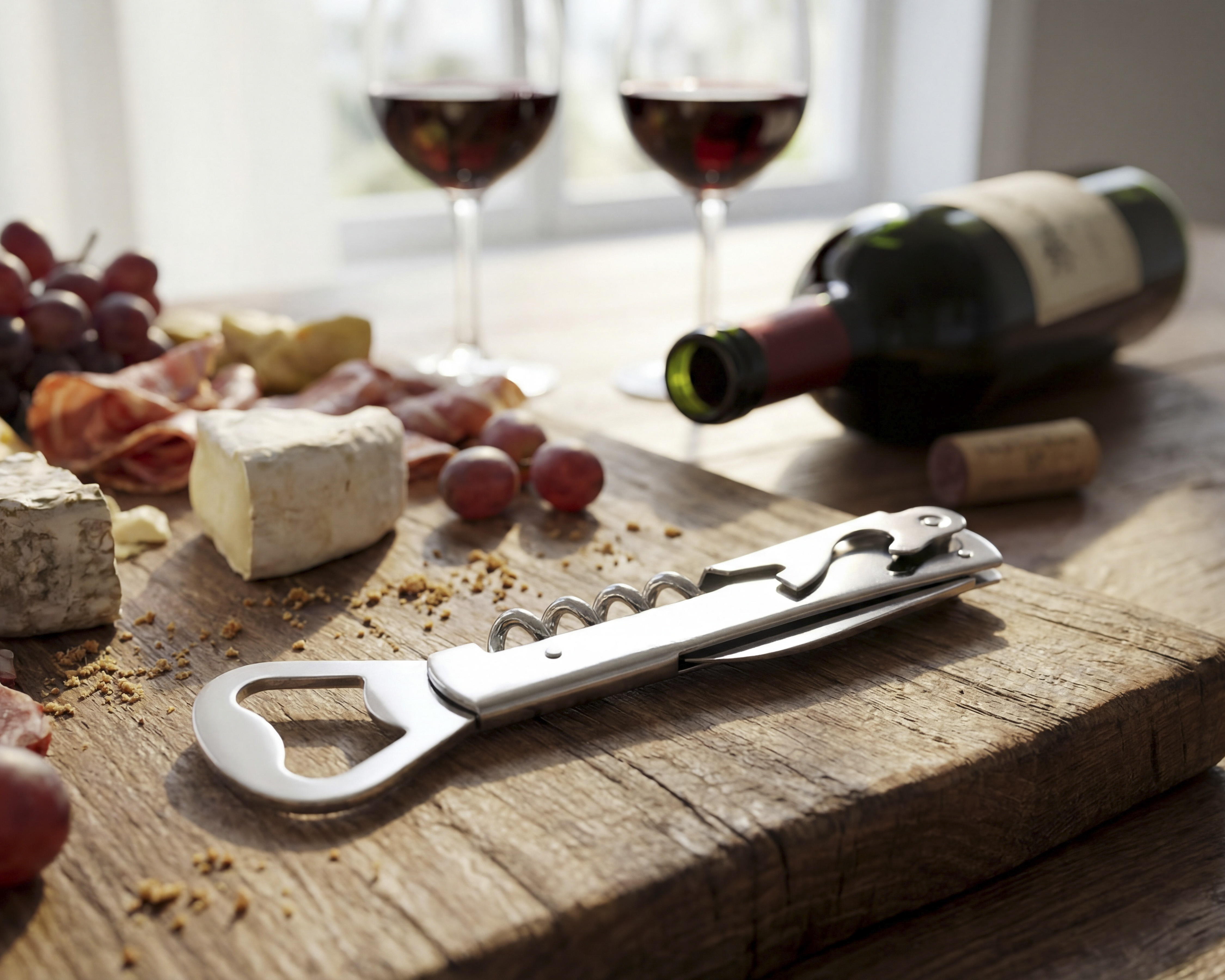 Foto 6 pulgar | Foto 5 | Sacacorchos Alpine Cuisine de Acero Inoxidable