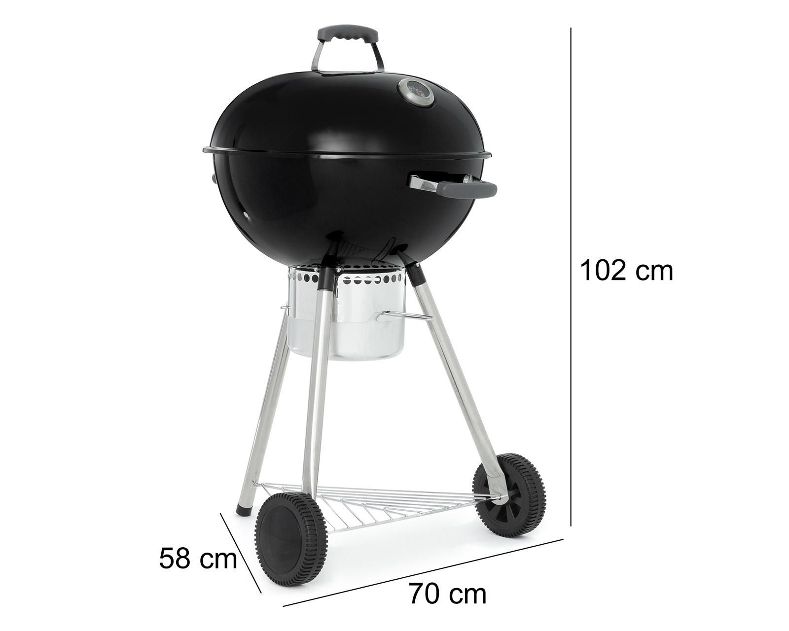 Foto 9 pulgar | Foto 8 | Asador de Carbón Congo Master Premium 22"
