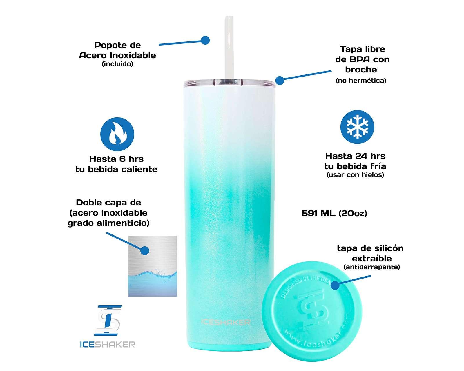 Foto 6 pulgar | Foto 5 | Termo Ice Shaker Menta de 591 ml