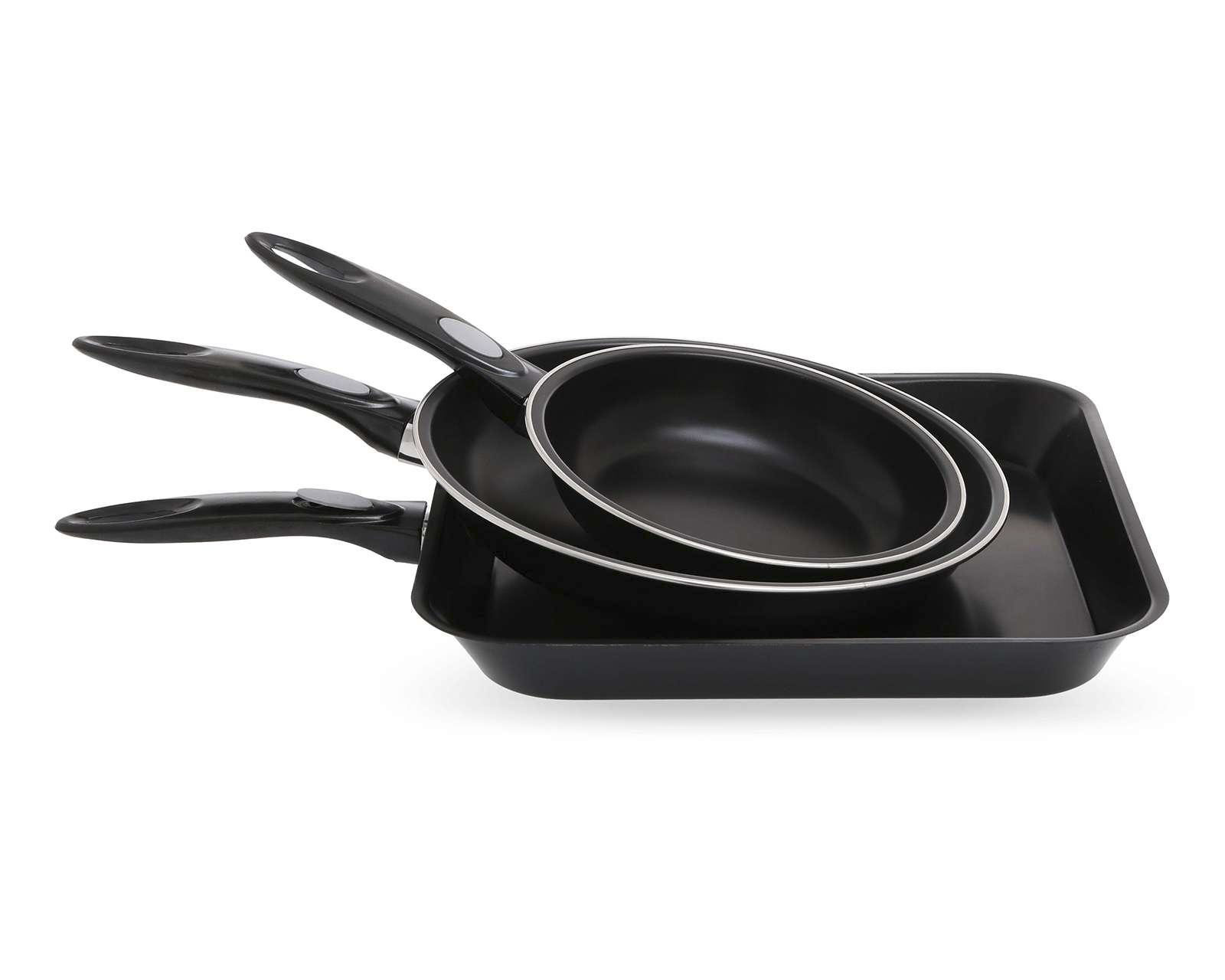 Juego de Sartenes Alpine Cuisine 3 Piezas