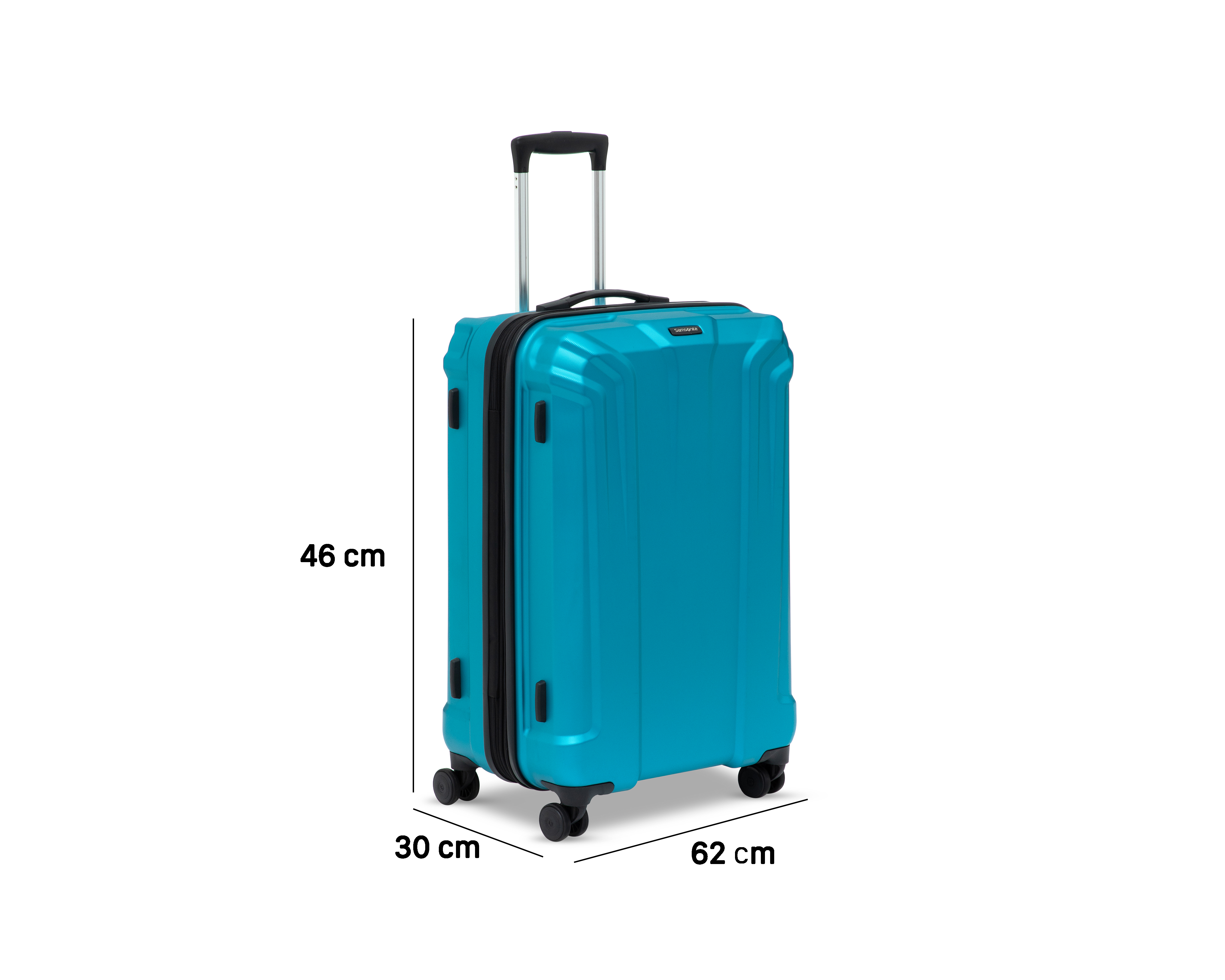 Foto 8 | Foto 8 | Maleta Vertical Samsonite Blaze 25" Azul