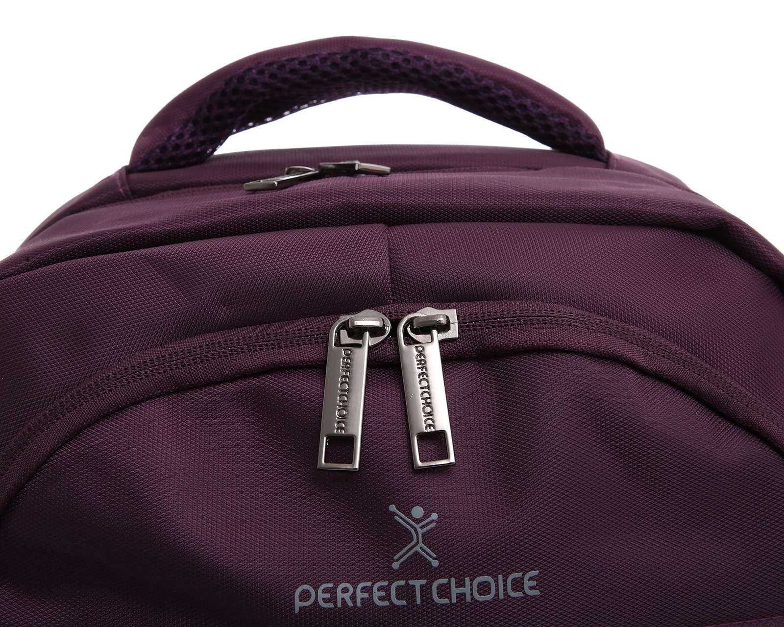 Foto 5 | Foto 5 | Mochila para Laptop Perfect Choice 17" Morado
