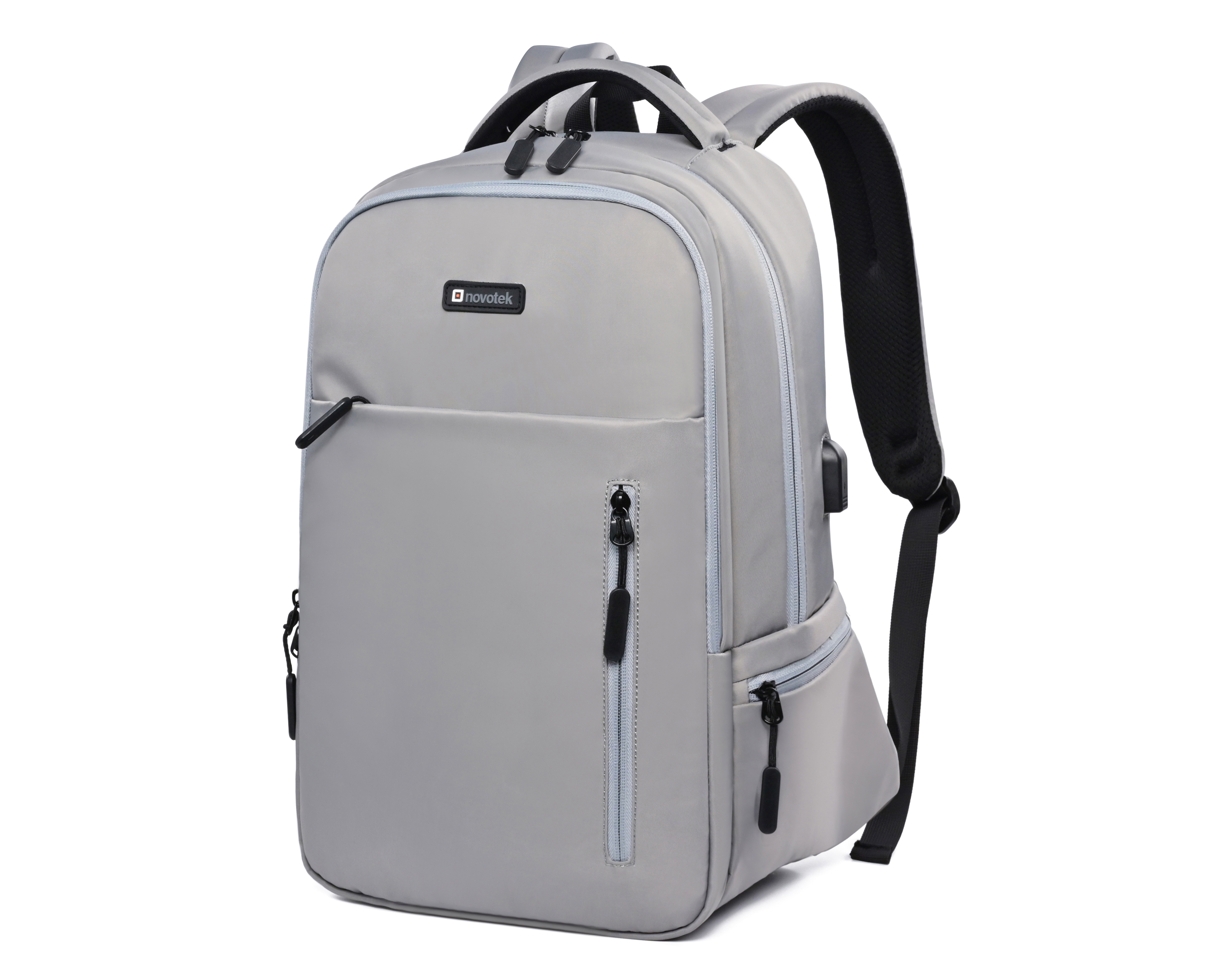 Mochila para Laptop Novotek Delta 15.6 Pulgadas Gris