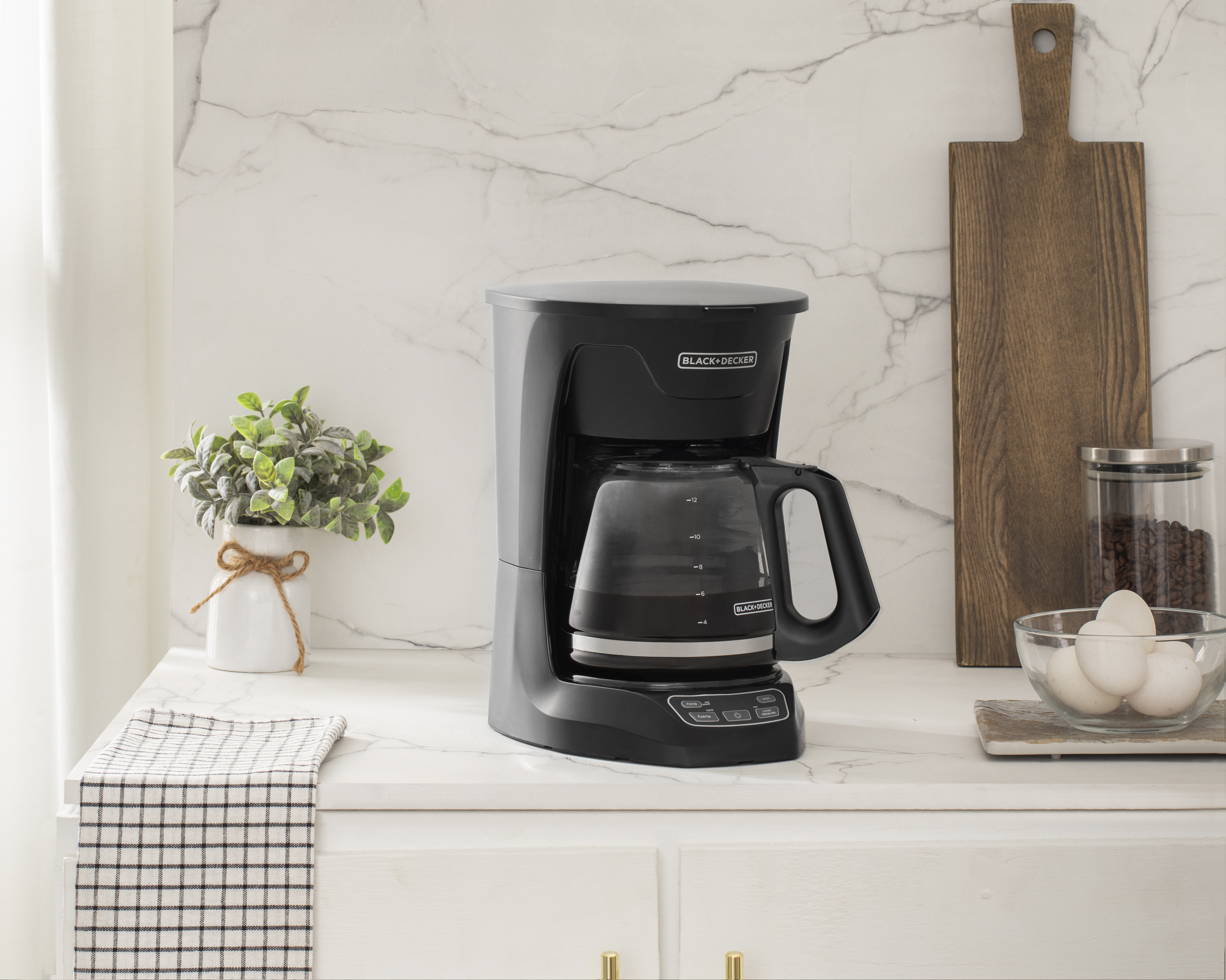 Foto 2 pulgar | Foto 1 | Cafetera Black+Decker 12 Tazas Programable