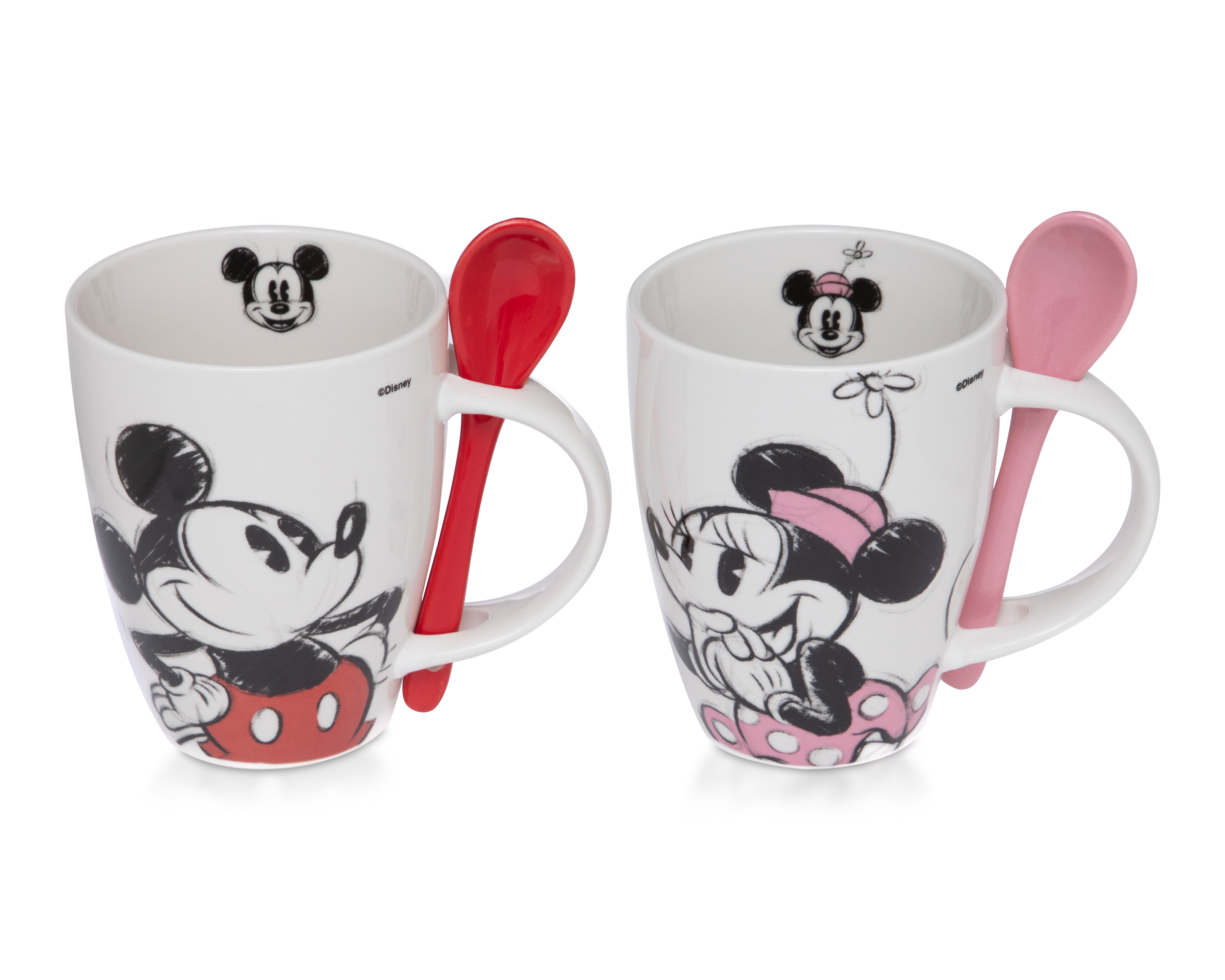 Tazas de Cerámica Disney 2 Piezas