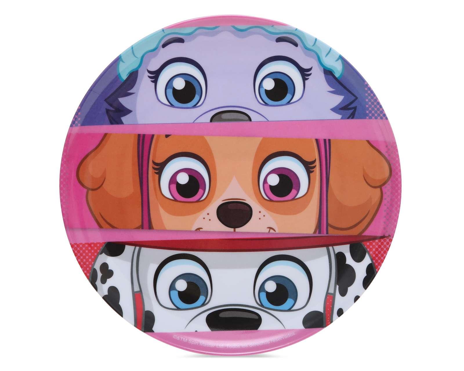 Foto 3 pulgar | Foto 2 | Vajilla Infantil de Melamina Nickelodeon 3 Piezas