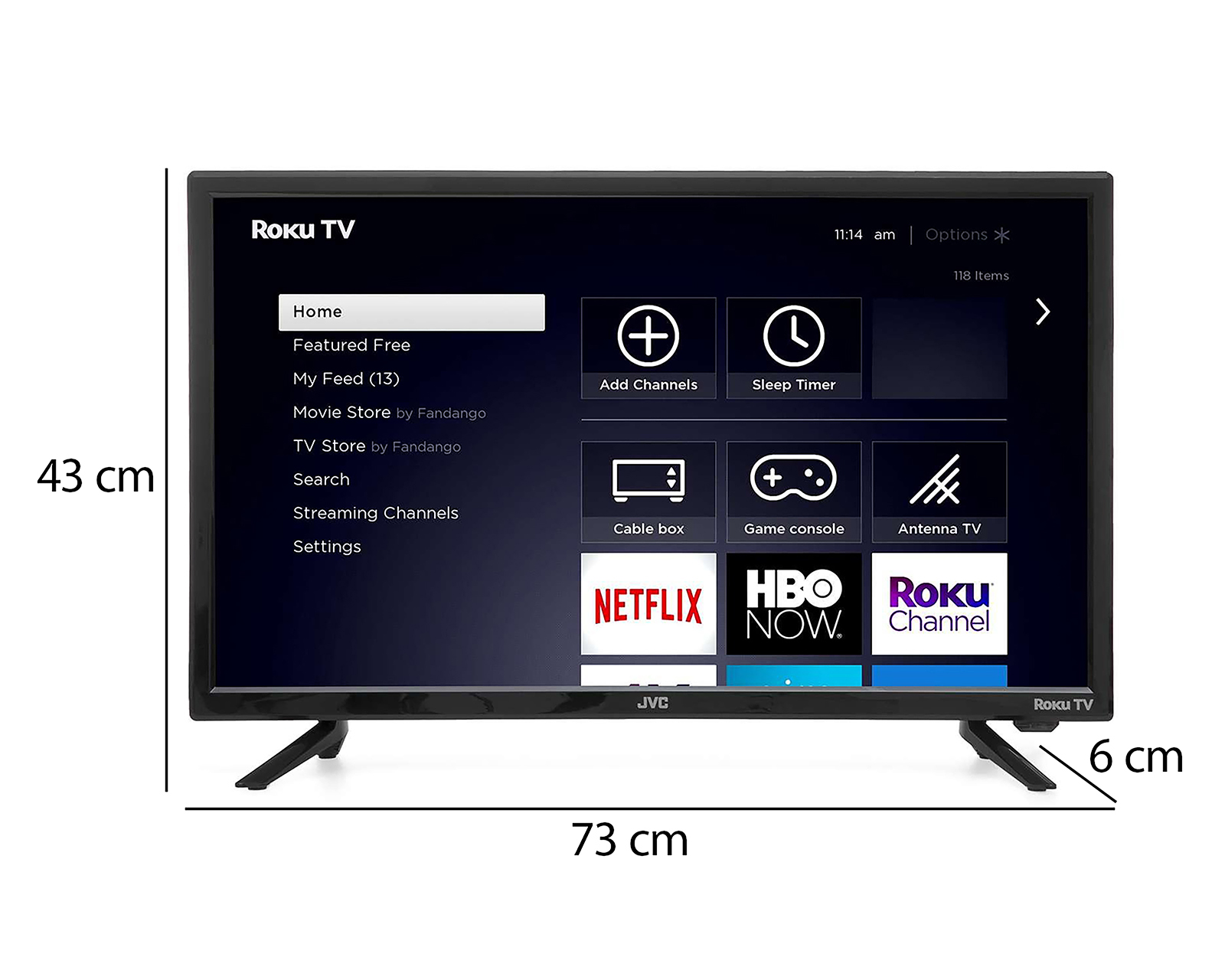 Foto 8 pulgar | Foto 7 | Pantalla Smart TV JVC LED 24 Pulgadas HD SI24R