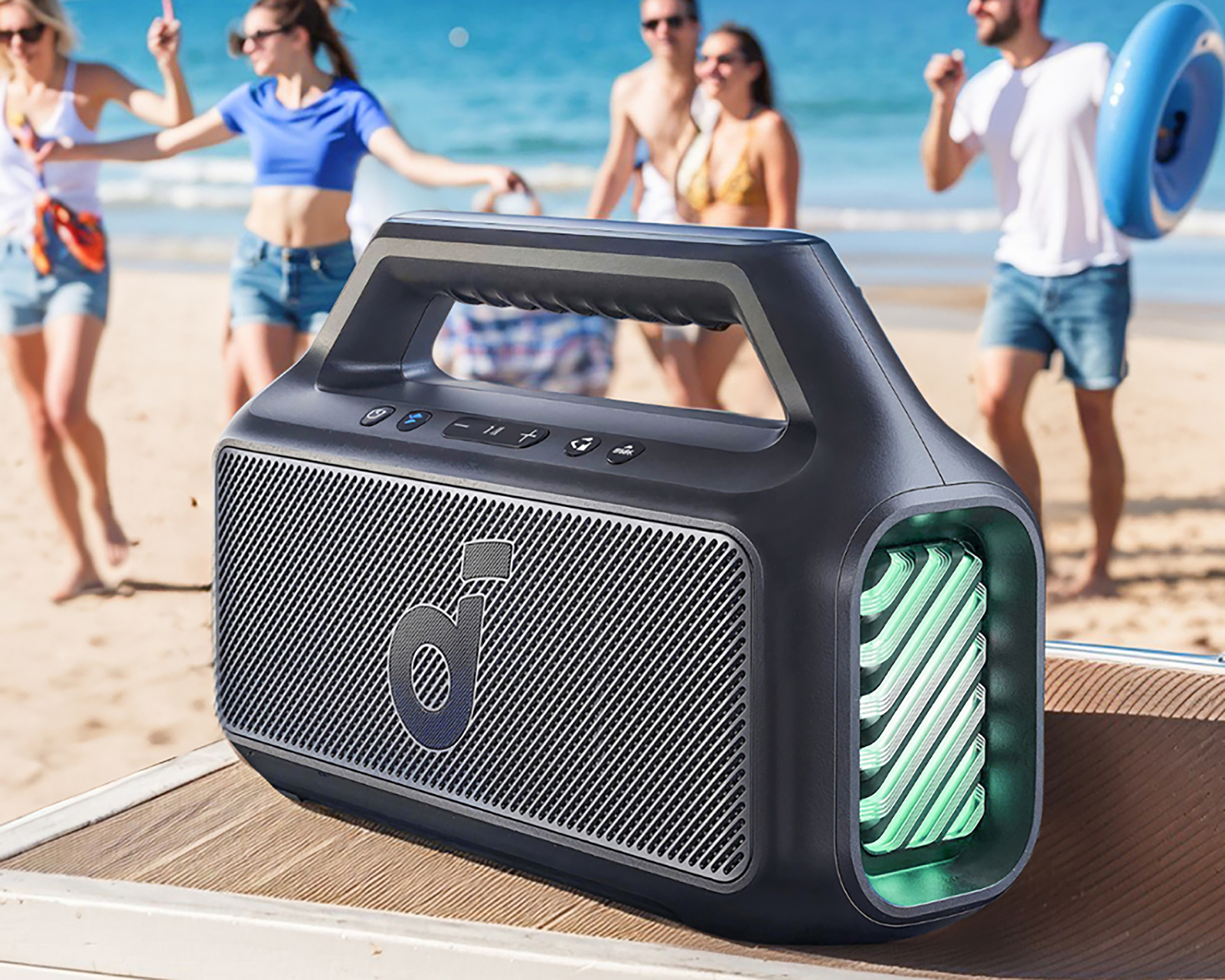 Foto 7 pulgar | Foto 6 | Bocina Bluetooth Soundcore Boom 2 80 W Resistente al Agua