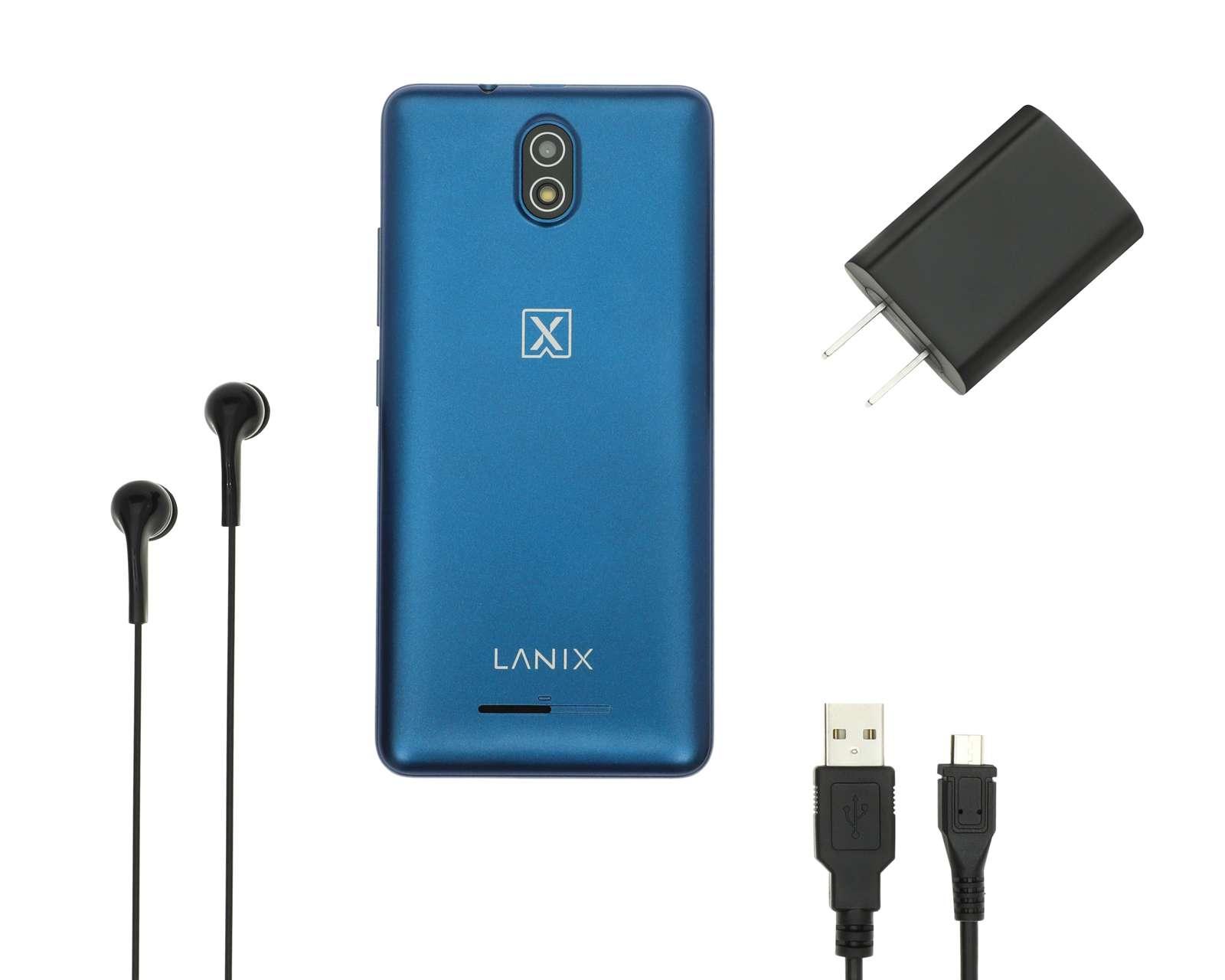 Foto 7 | Foto 7 | Celular Lanix Liberado X1 32 GB Azul