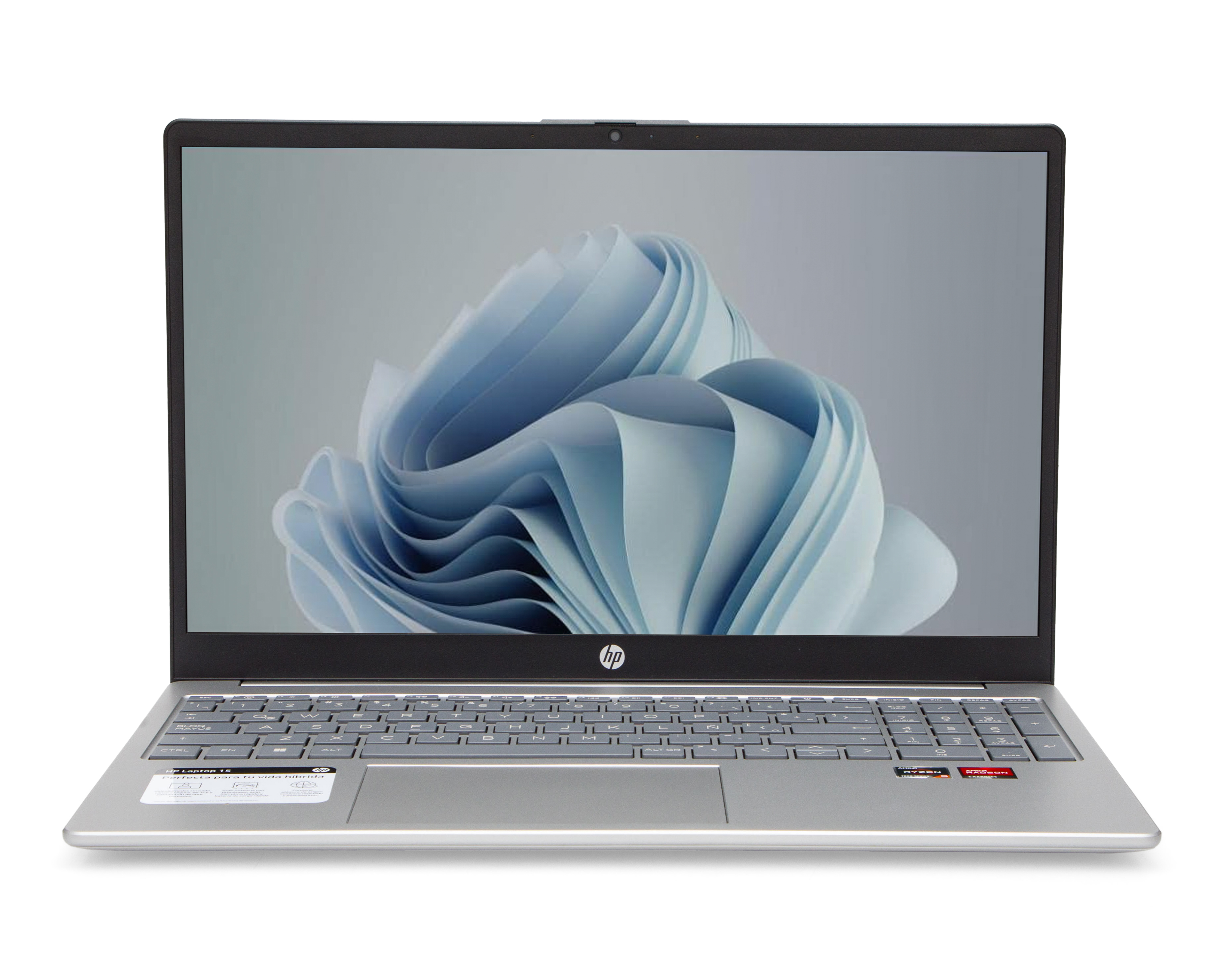 Laptop HP 15-FC0079LA 15.6 Pulgadas Windows 11 Home AMD Ryzen 5 8 GB RAM 512 GB SSD Plateada