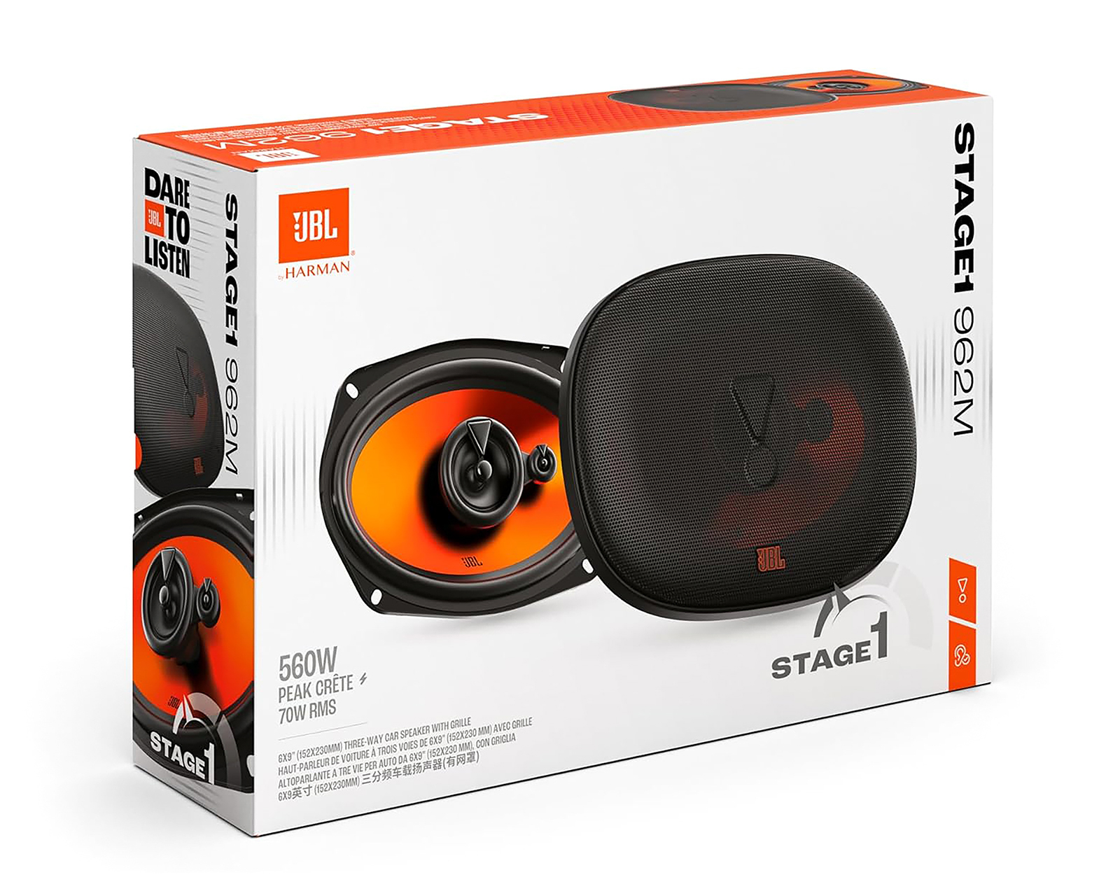 Foto 6 | Foto 6 | Bocina para Auto JBL 6x9 Pulgadas 560 W con Parrilla