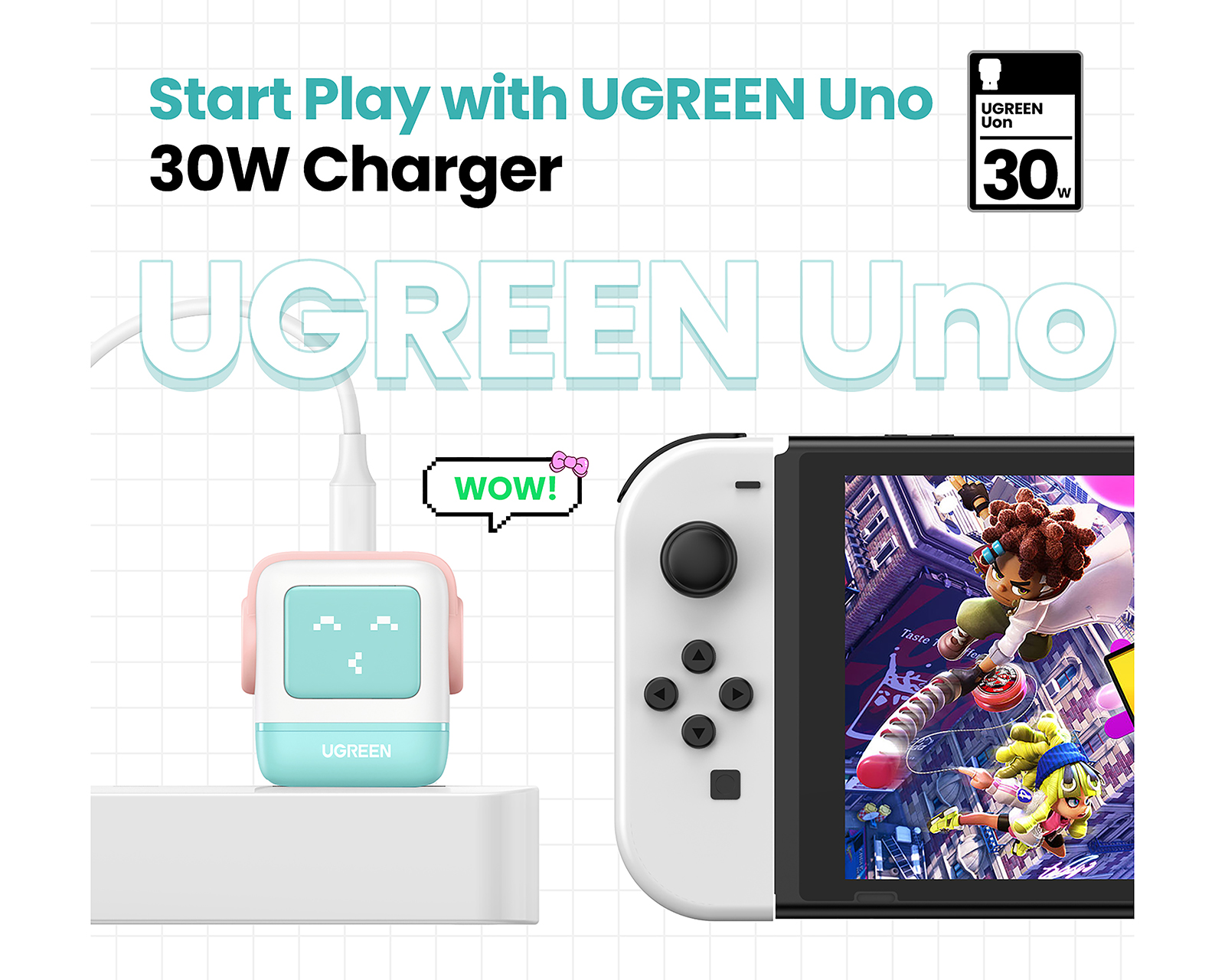 Foto 3 pulgar | Foto 2 | Adaptador de Pared Ugreen Tipo C 30 W