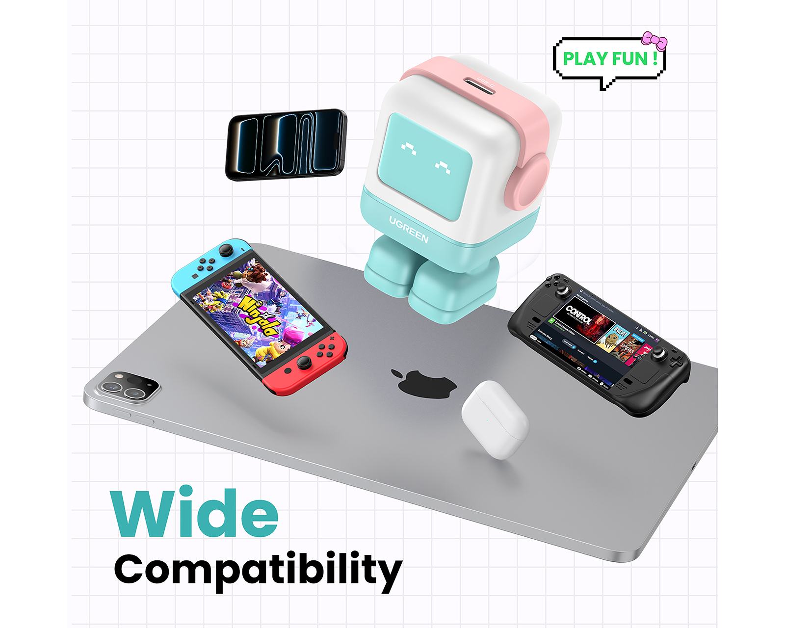 Foto 7 pulgar | Foto 6 | Adaptador de Pared Ugreen Tipo C 30 W