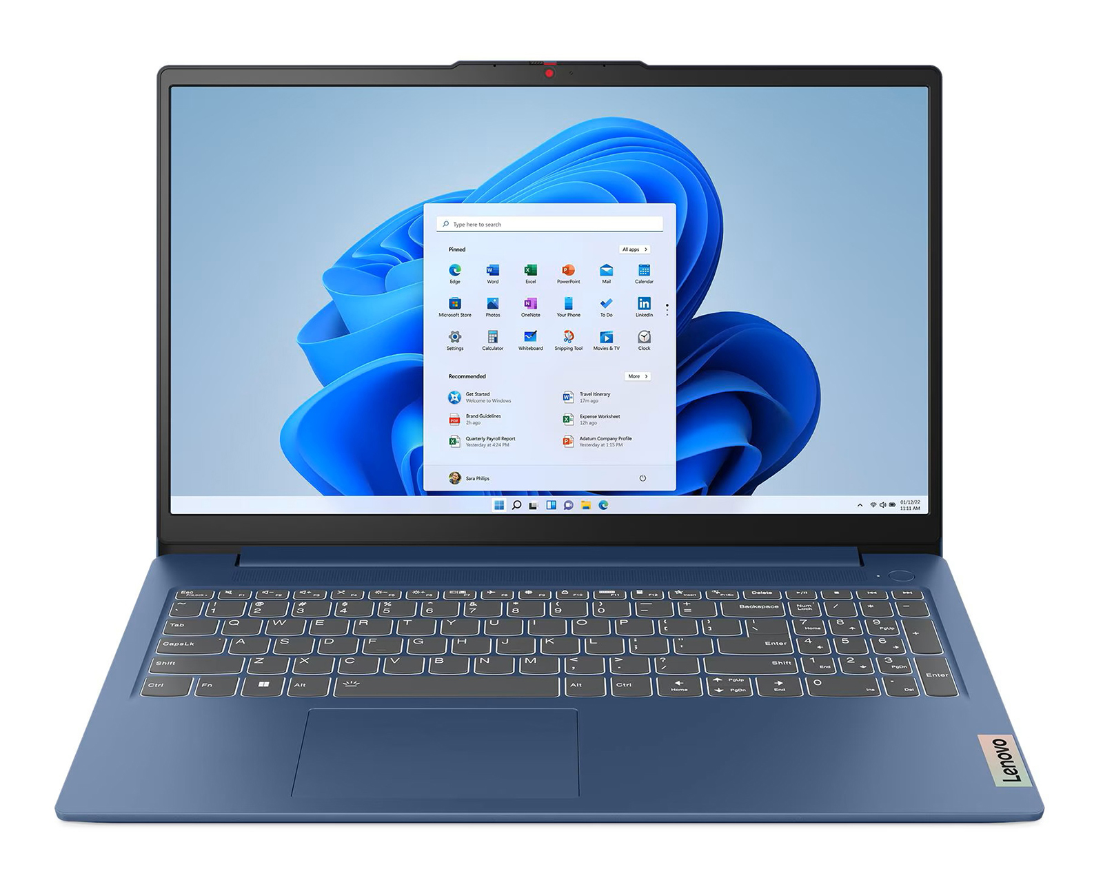 Foto 2 pulgar | Foto 1 | Laptop Lenovo IdeaPad Slim 3 15.6 Pulgadas Windows 11 AMD Ryzen 7 16 GB 1 TB SSD Azul