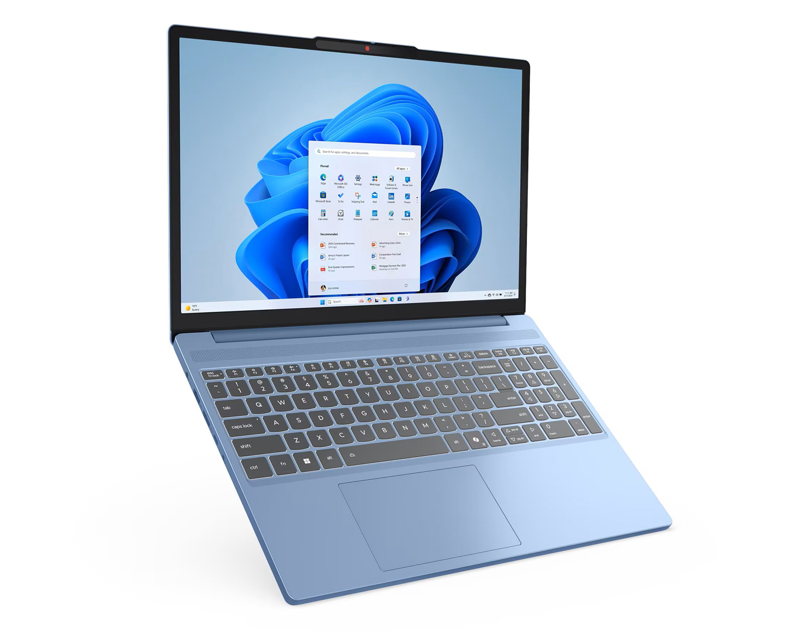 Foto 3 pulgar | Foto 2 | Laptop Lenovo IdeaPad Slim 3 15.3 Pulgadas Windows 11 Intel Core i5 8 GB RAM 512 GB SSD Azul
