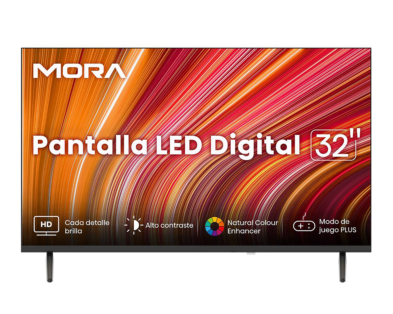 Foto 2 pulgar | Foto 1 | Pantalla Mora LED 32 Pulgadas HD 32D3N