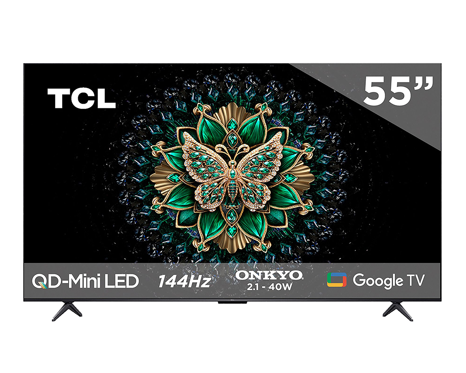Pantalla Smart TV TCL Mini LED 55 Pulgadas UHD 4K 55QM6K