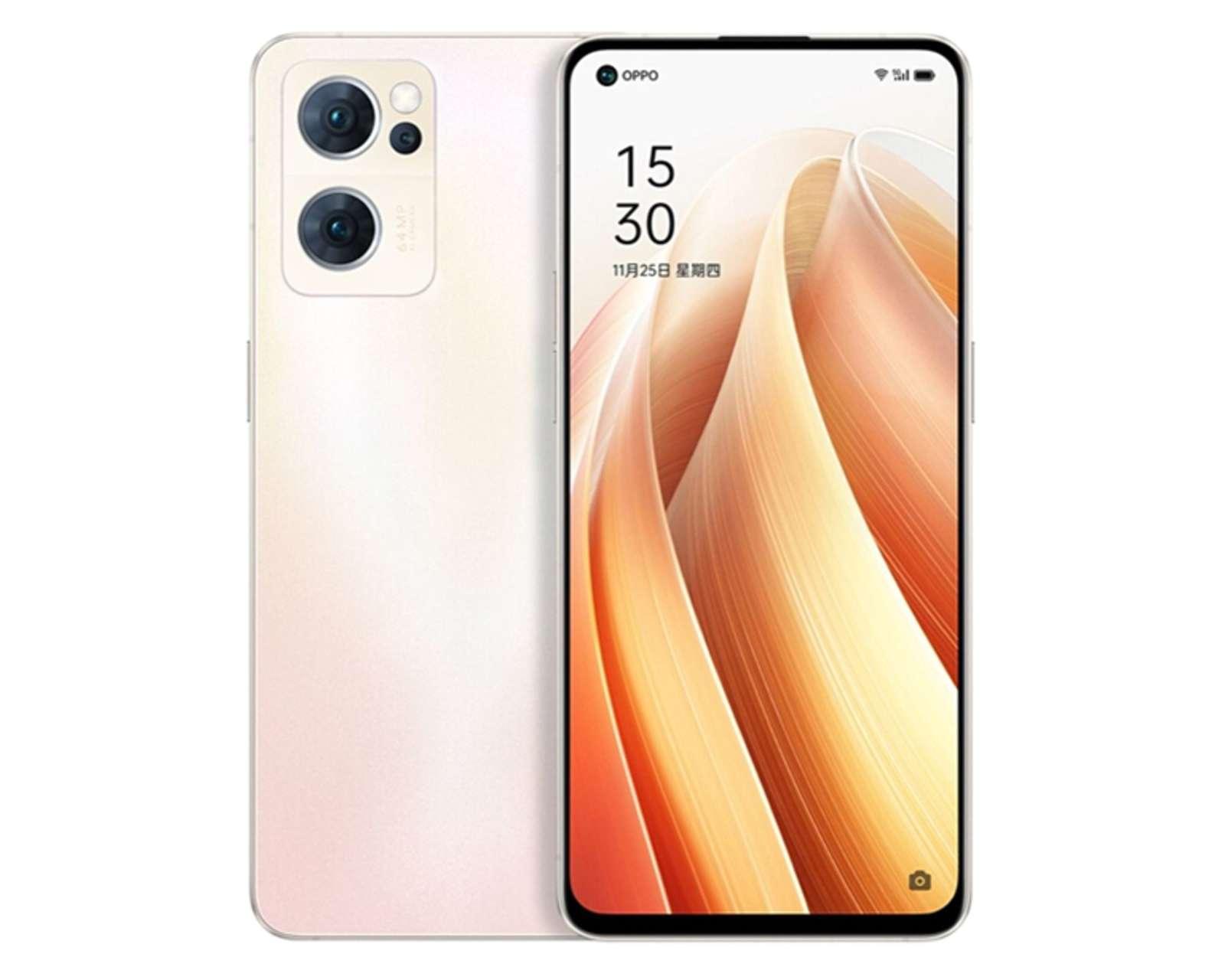 Foto 2 pulgar | Foto 1 | Movistar OPPO Reno7 256 GB Dorado