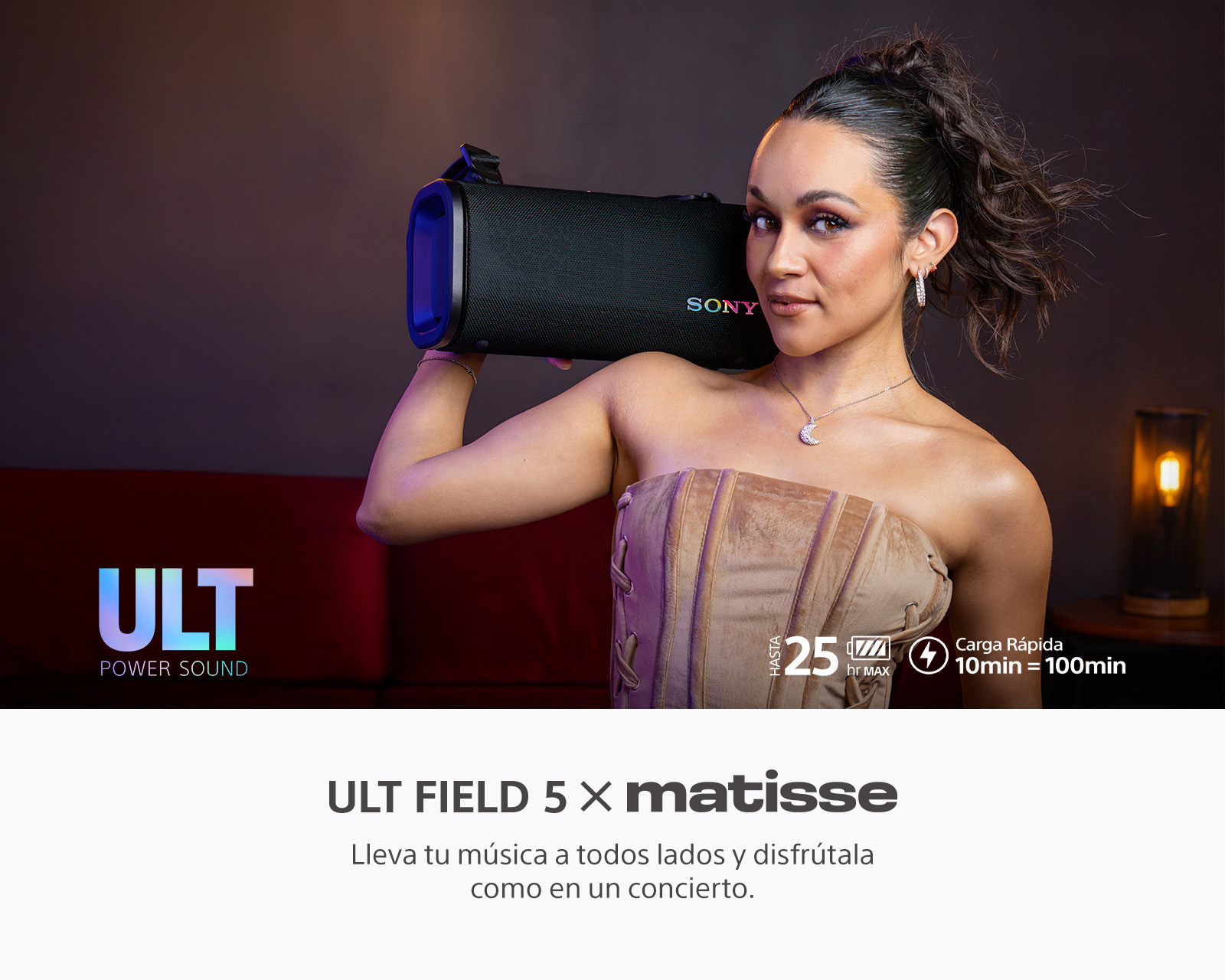 Foto 9 | Foto 9 | Bocina Bluetooth Sony SRS-ULT50/WZ LA con Correa