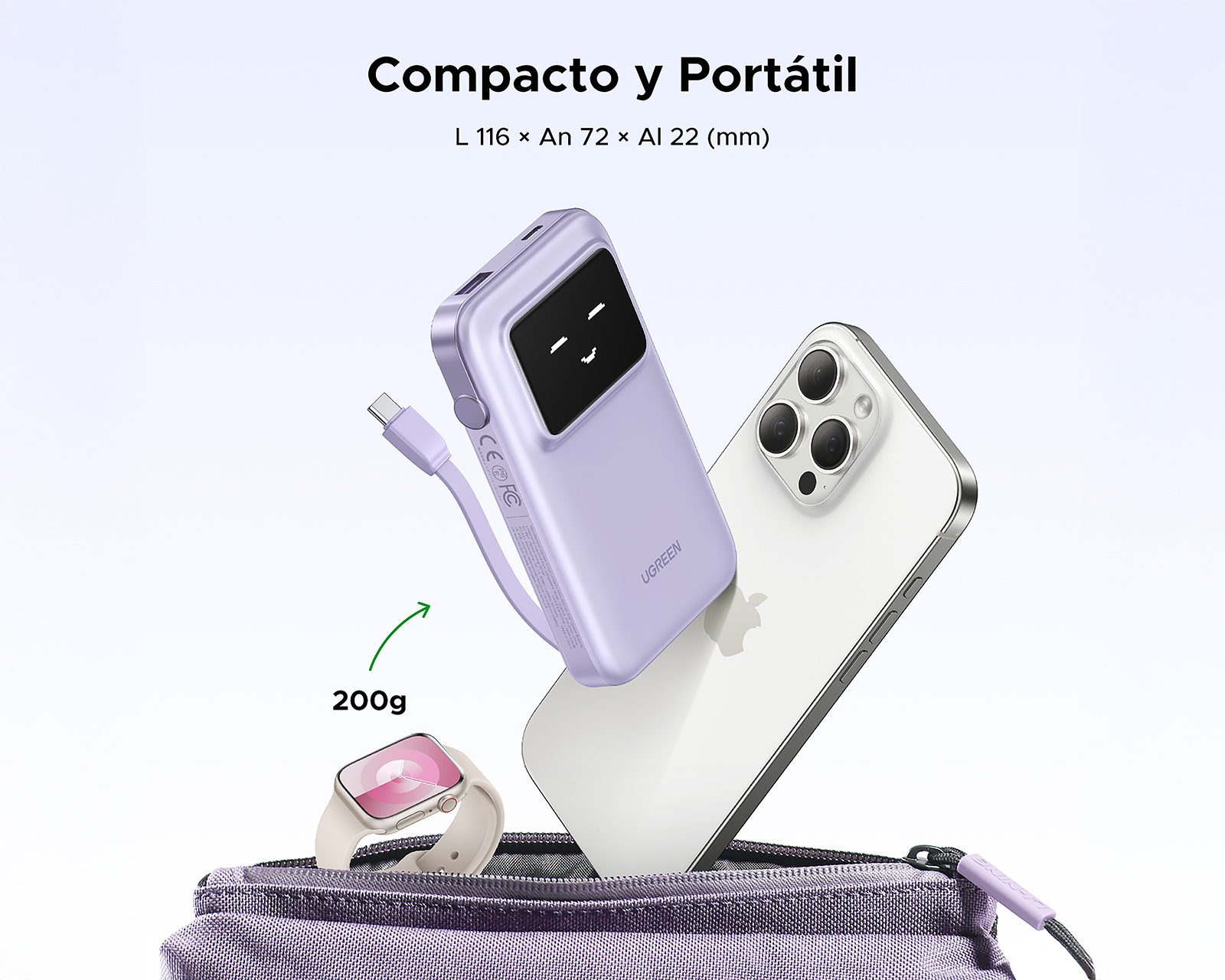 Foto 6 pulgar | Foto 5 | Batería Portátil Ugreen 10,000 mAh