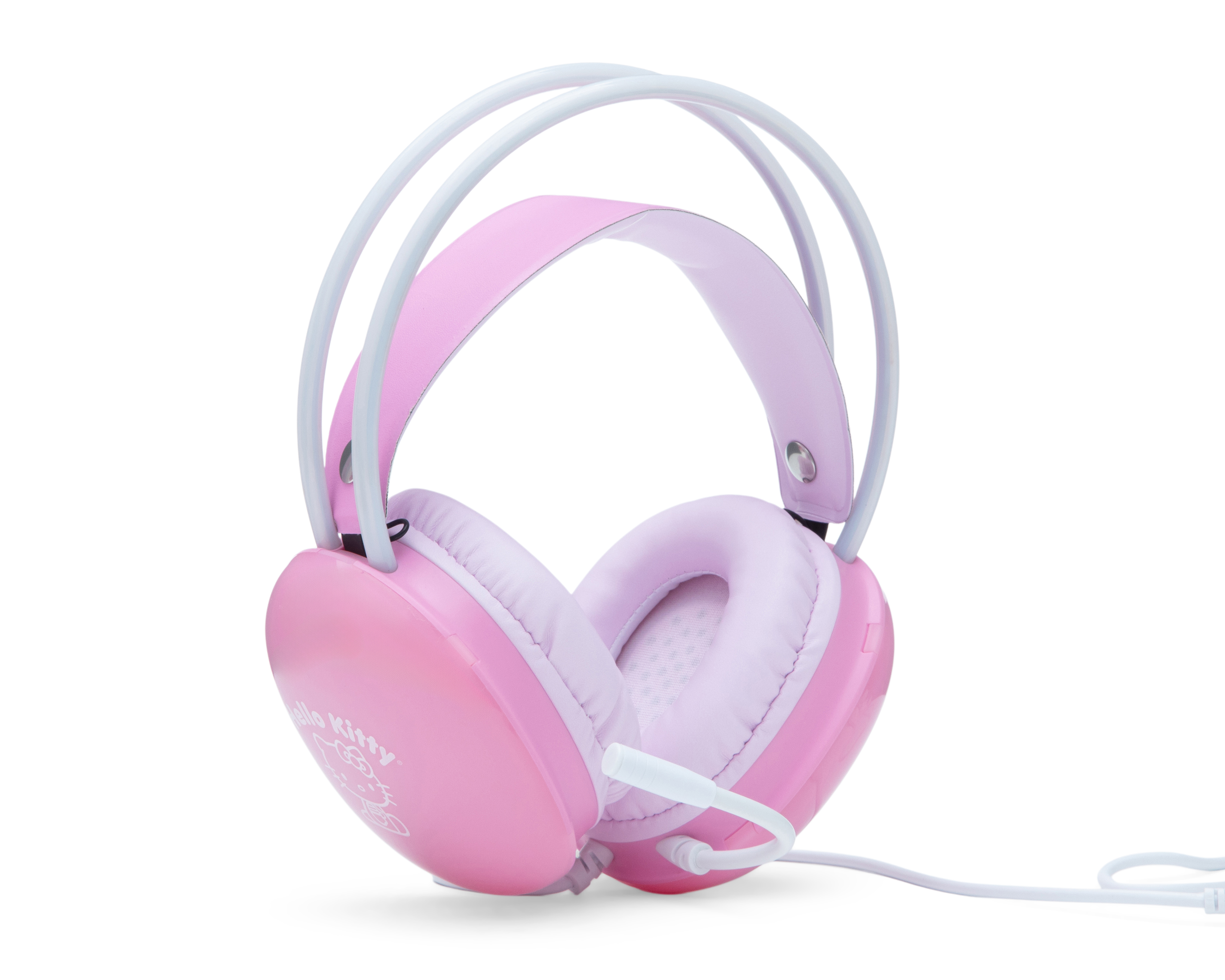 Foto 4 pulgar | Foto 3 | Audífonos de Diadema Alámbricos Hello Kitty con Luz Led