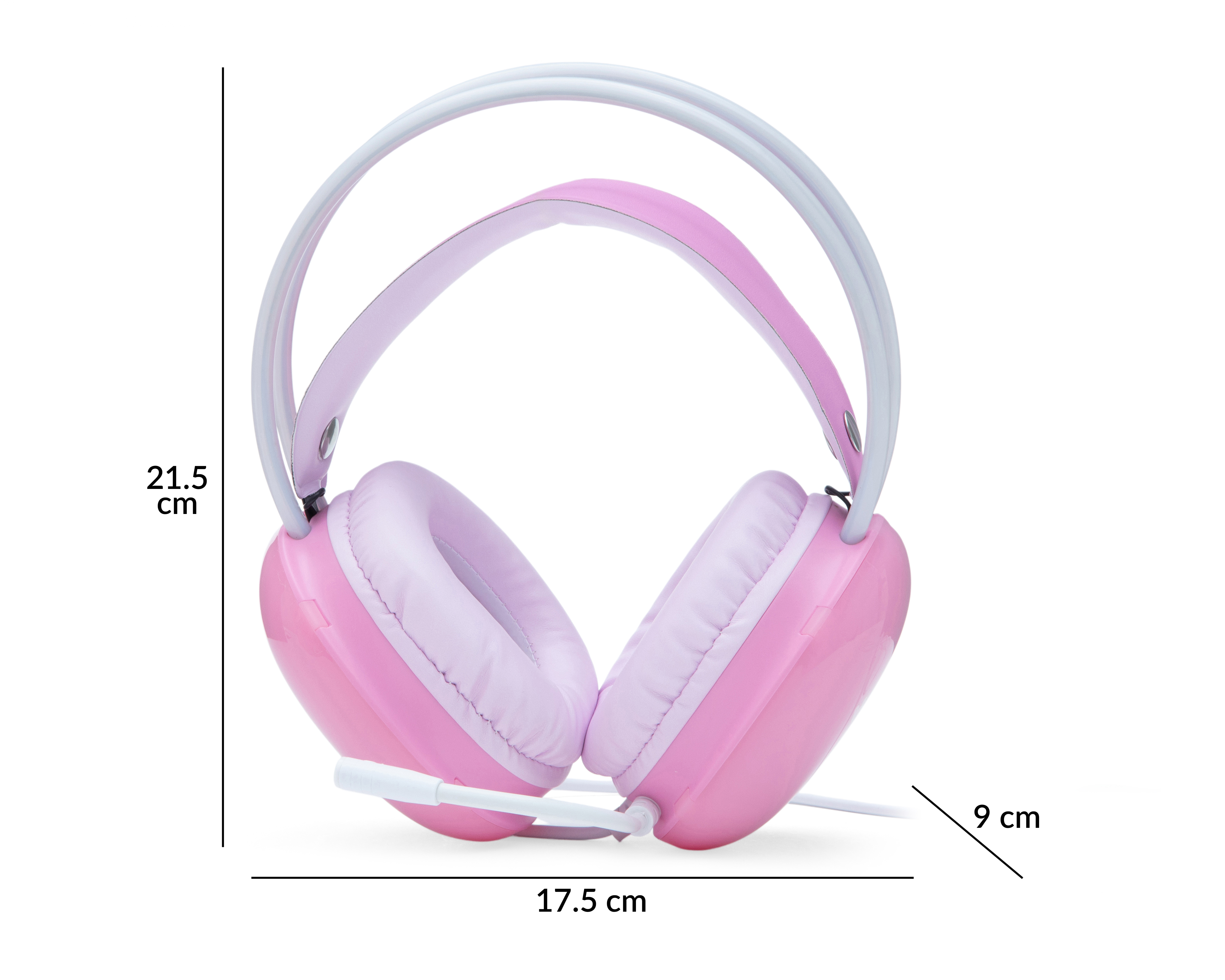 Foto 7 | Foto 7 | Audífonos de Diadema Alámbricos Hello Kitty con Luz Led