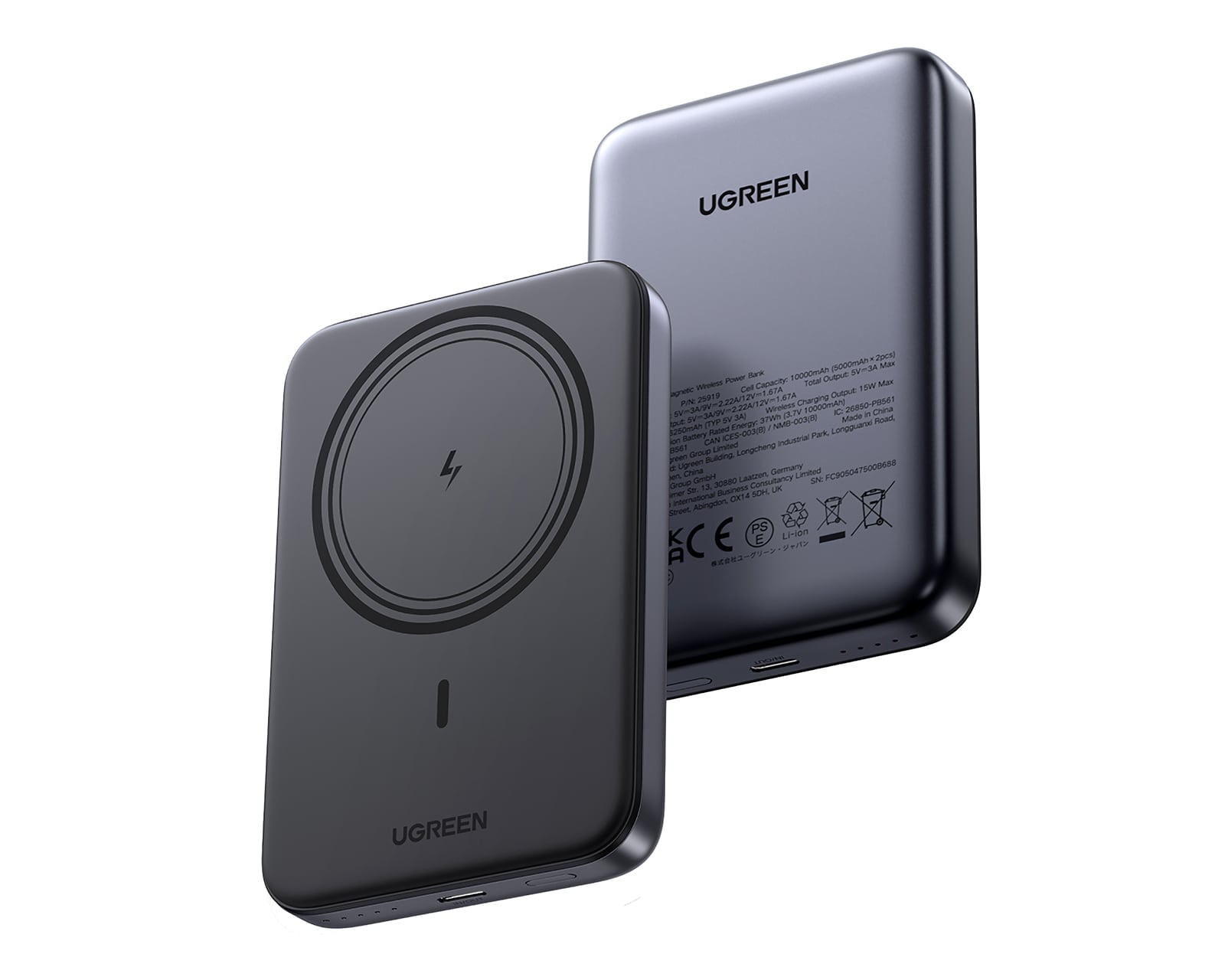 Batería Portátil Ugreen 10000 mAh