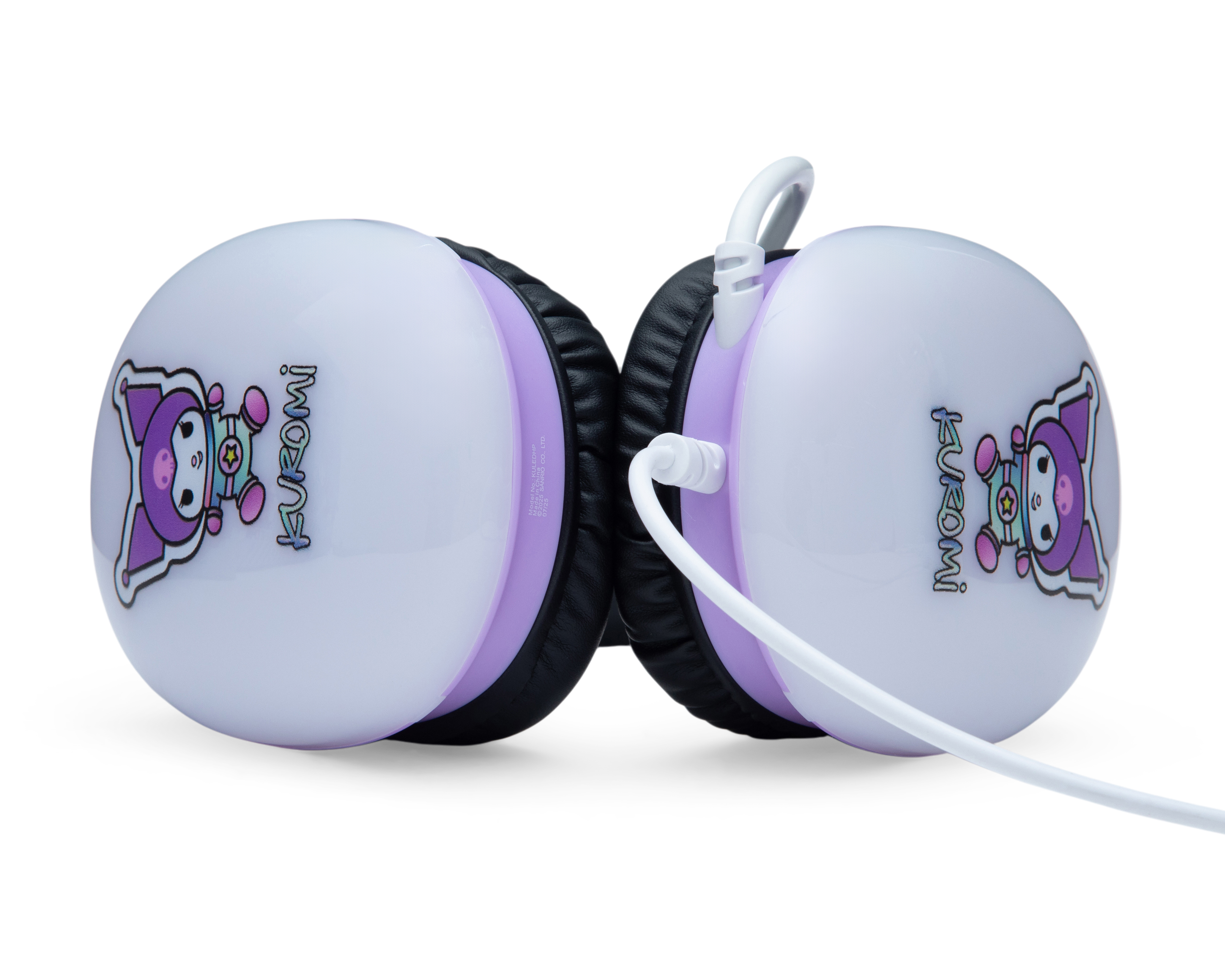 Foto 5 | Foto 5 | Audifonos de Diadema Kuromi KULEDHP-CPL con Luz Led