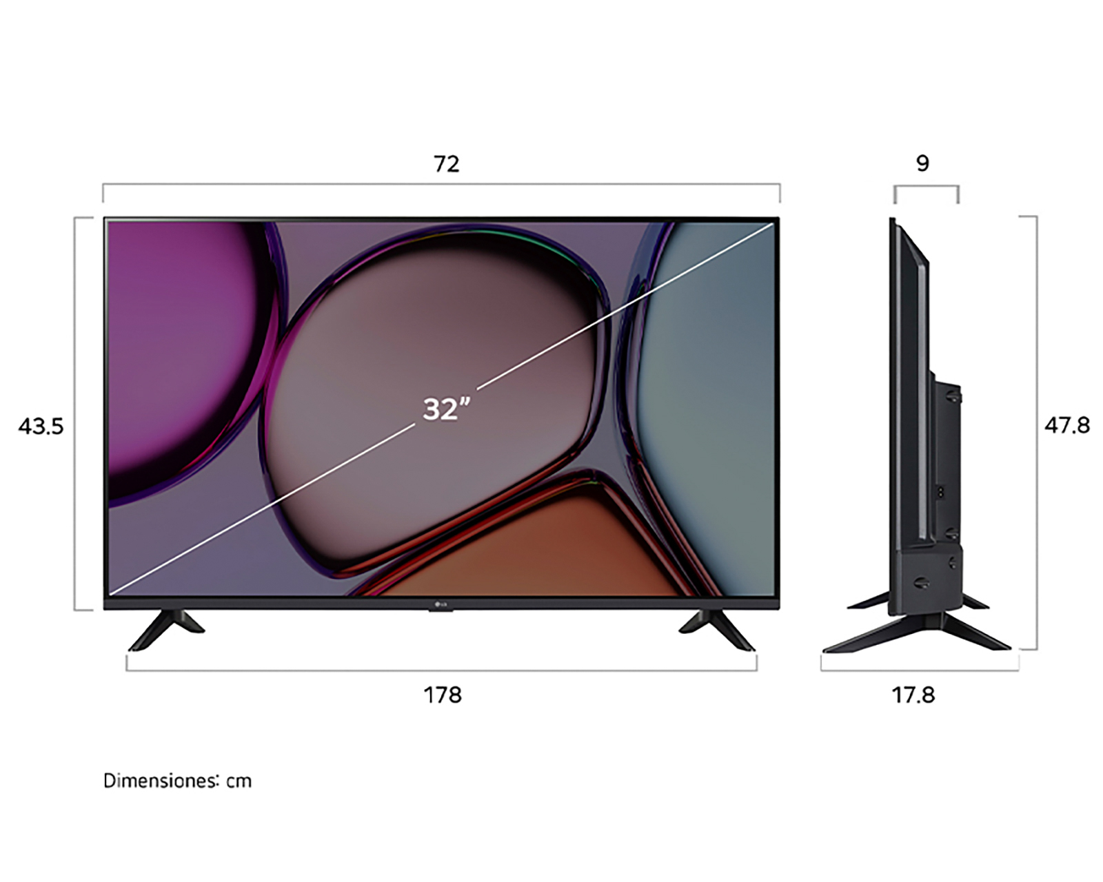 Foto 10 | Foto 10 | Pantalla Smart TV LG LED 32 Pulgadas HD 32LR600