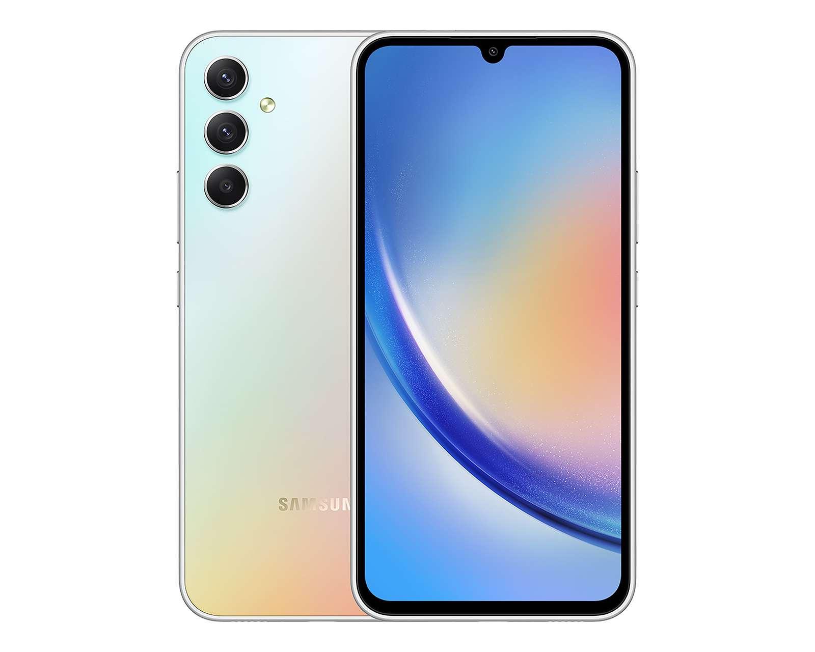 Celular Samsung Liberado Galaxy A34 128 GB Plata