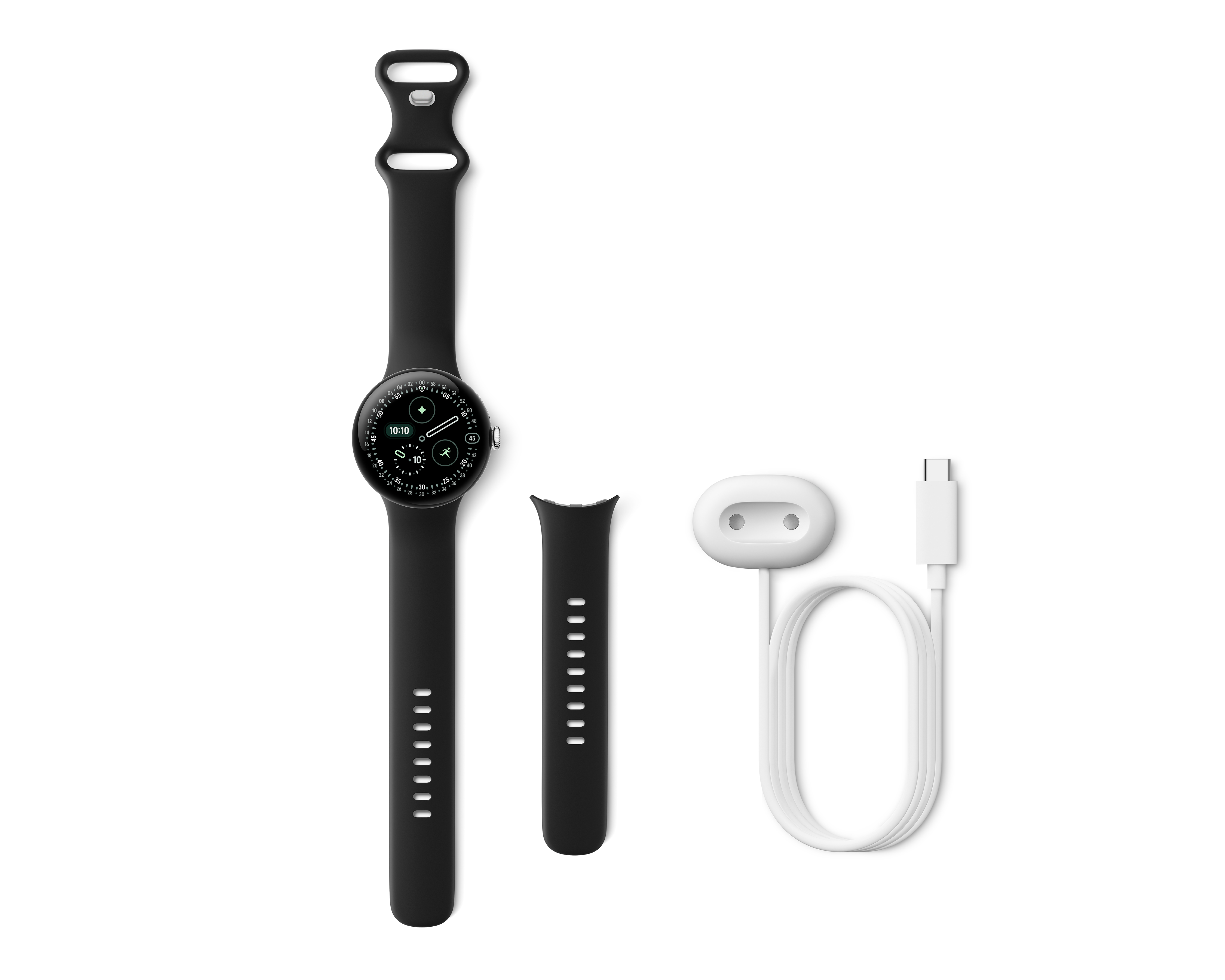 Foto 9 pulgar | Foto 8 | Smartwatch Google Pixel Watch 4 41 mm con GPS Negro