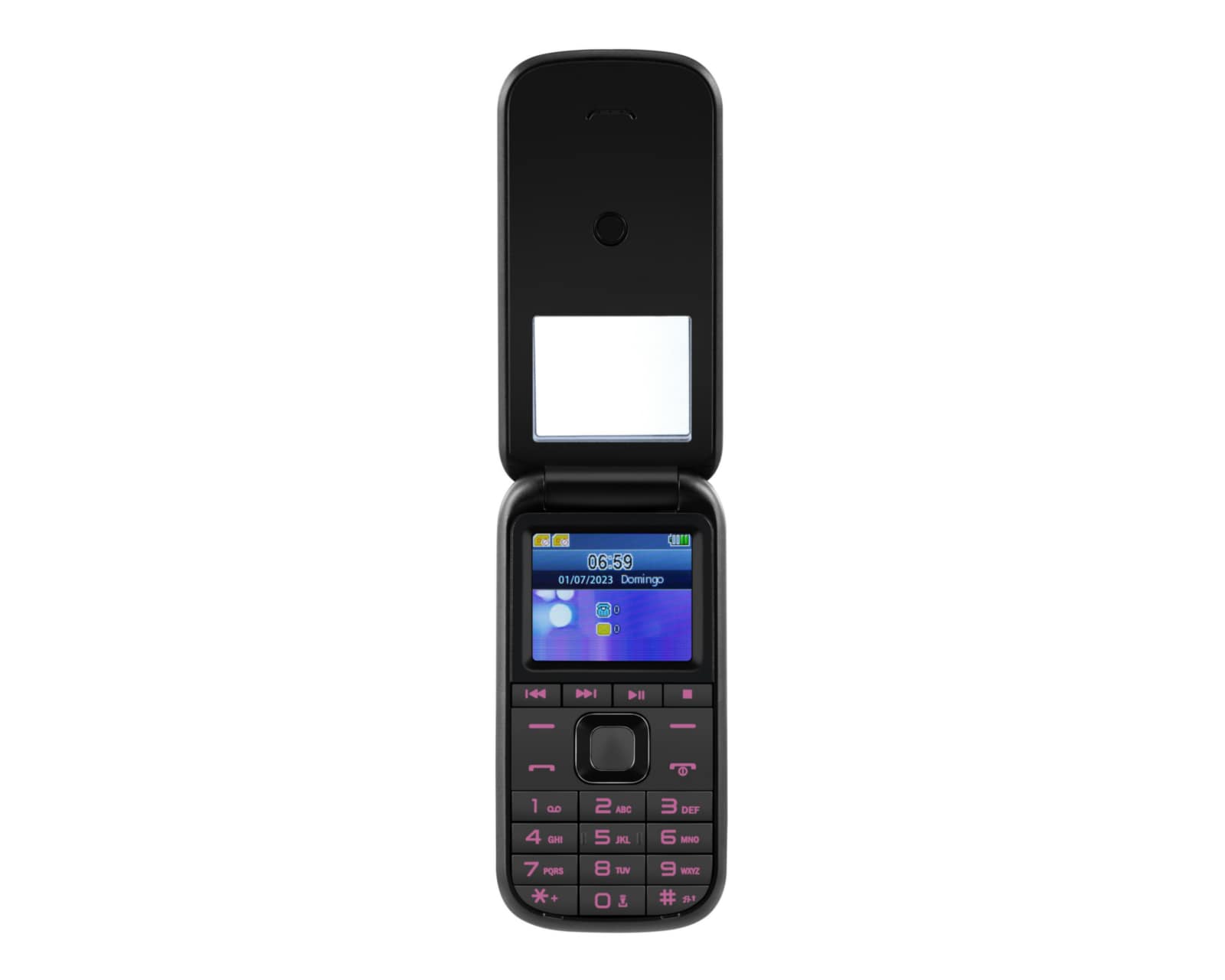 Foto 4 pulgar | Foto 3 | Celular Zuum Liberado Brix R II 128 MB Gris