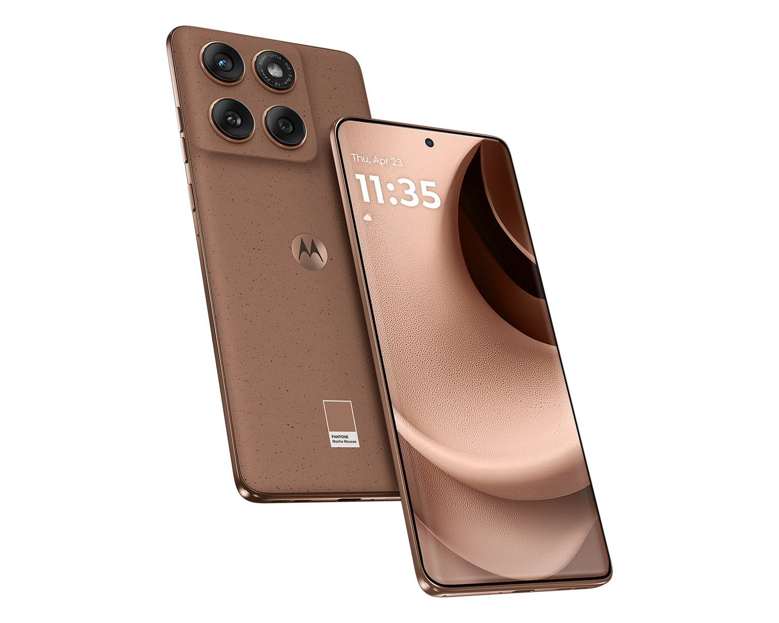 Foto 7 pulgar | Foto 6 | Celular Motorola Moto Edge 60 Fusion Liberado 256 GB Mocha Mousse