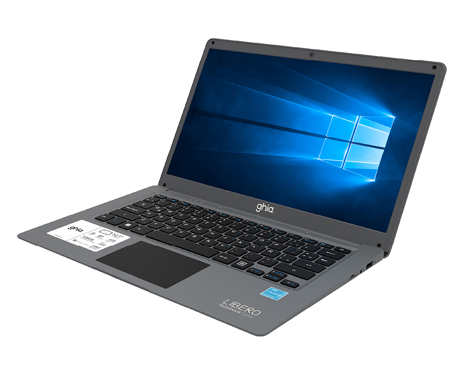 Foto 3 pulgar | Foto 2 | Notebook Ghia NotGhia-432 14 Pulgadas Windows 11 Intel Celeron 4 GB RAM 128 GB eMMC Gris
