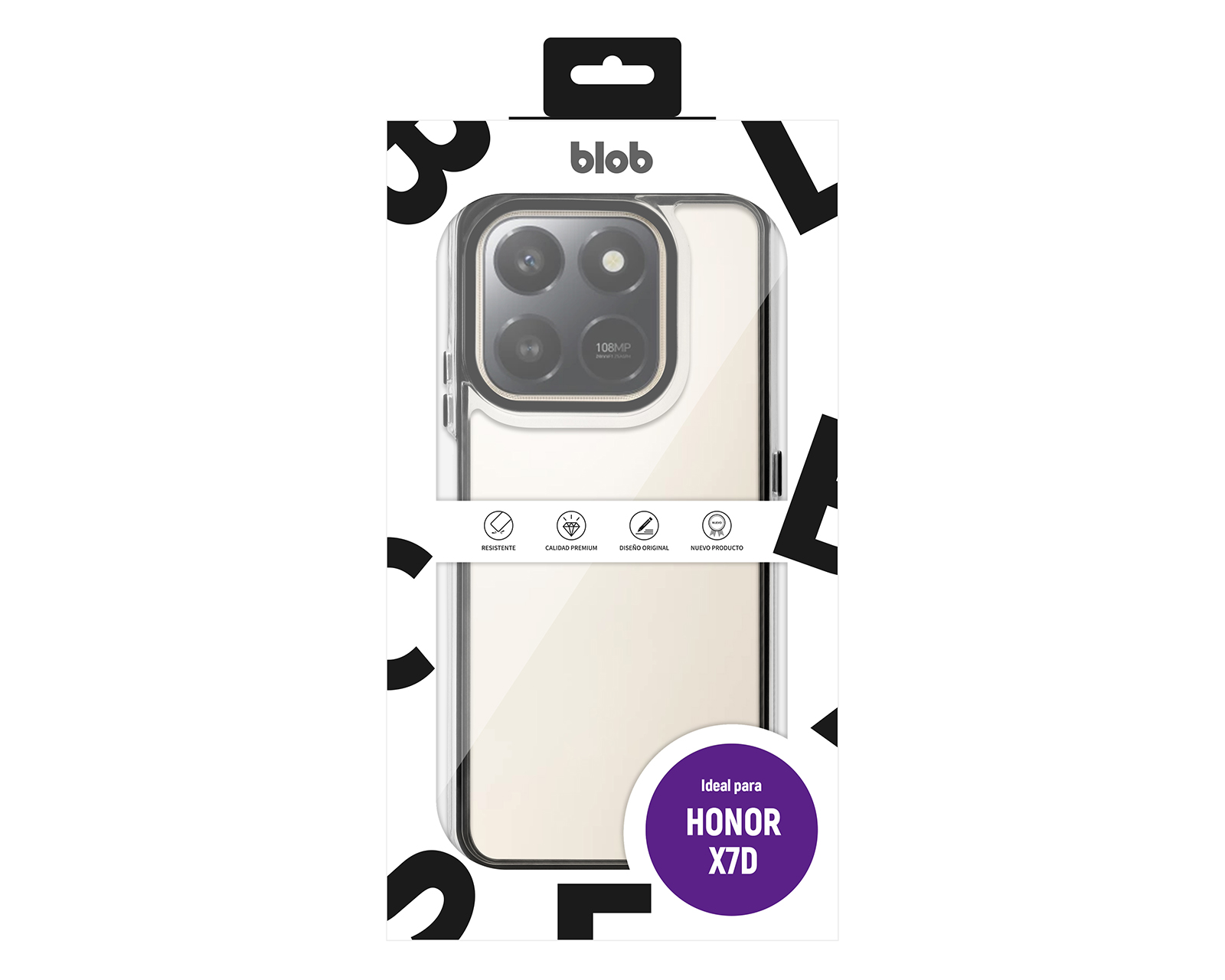 Foto 7 | Foto 7 | Funda de TPU Blob para Honor X7d