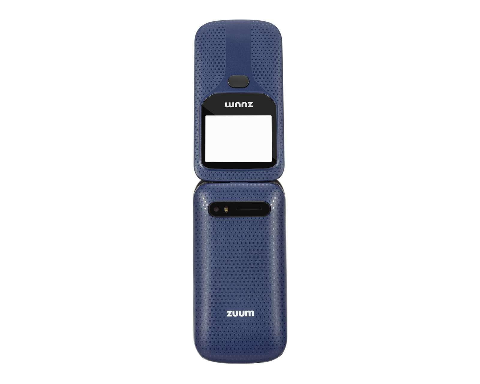 Foto 4 pulgar | Foto 3 | Celular Zuum Liberado Brix R ll 128 MB Azul