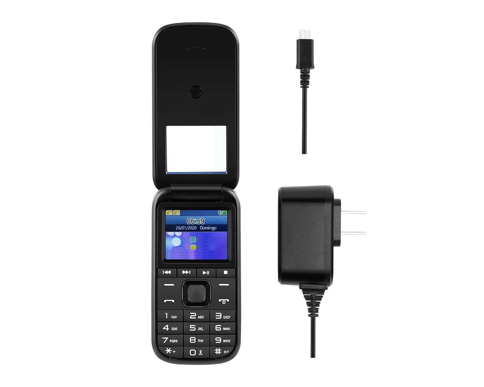 Foto 9 pulgar | Foto 8 | Celular Zuum Liberado Brix R ll 128 MB Azul