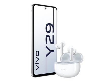 Foto 4 | Foto 4 | Celular Vivo Y29 Liberado 256 GB Blanco con Audífonos