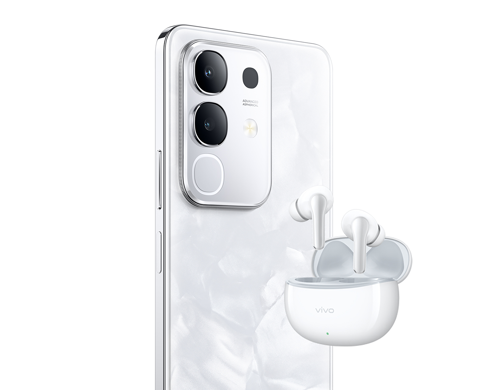 Foto 5 | Foto 5 | Celular Vivo Y29 Liberado 256 GB Blanco con Audífonos
