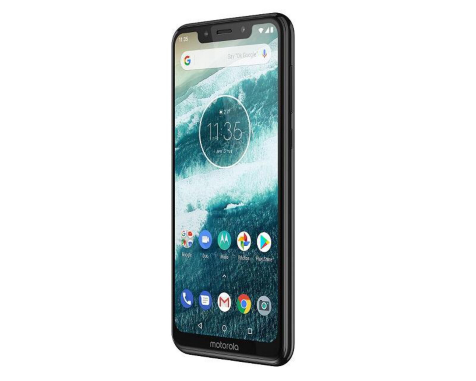 Foto 4 pulgar | Foto 3 | Celular Motorola Liberado Moto One 64 GB Negro