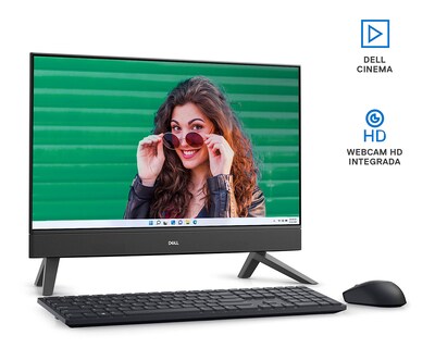 Foto 4 | Foto 4 | Computadora de Escritorio Dell Y7D70 23.8 Pulgadas Windows 11 Home AMD Ryzen 8 GB RAM 512 SSD Negra