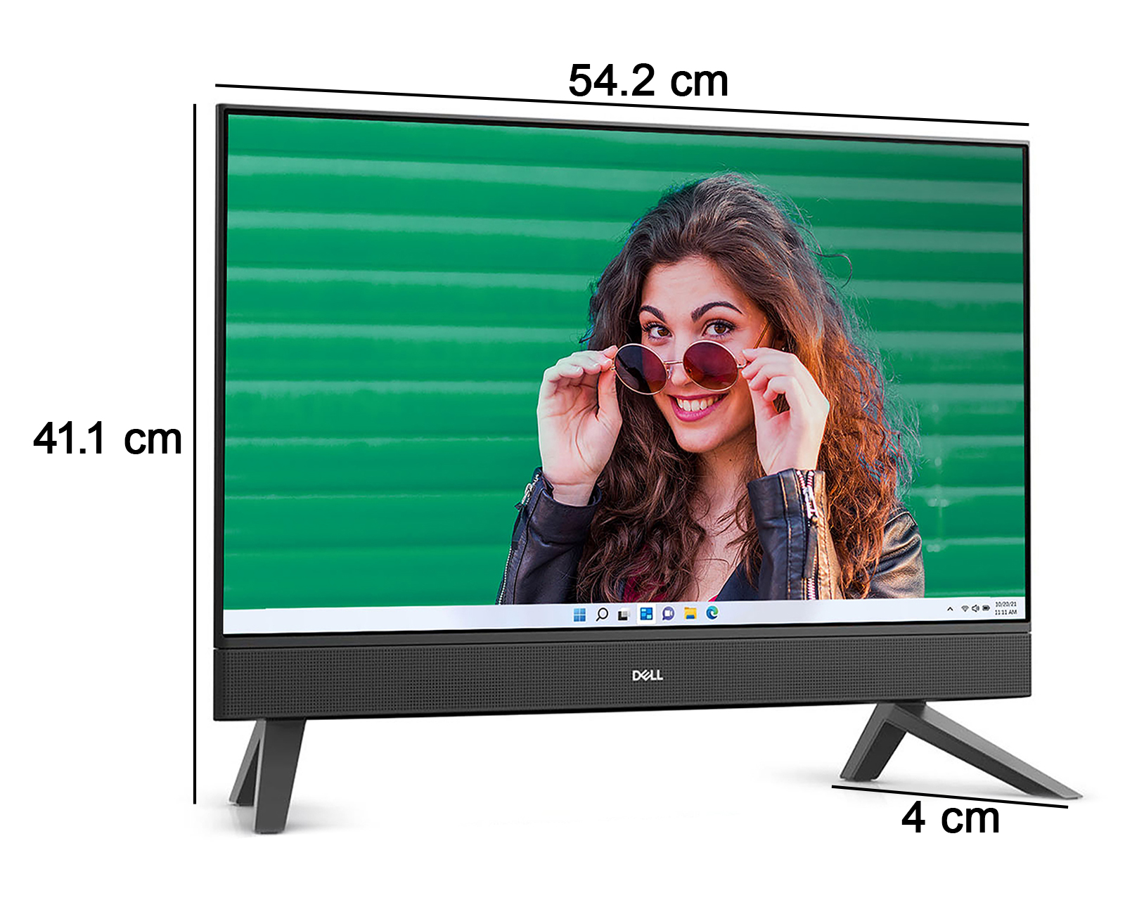 Foto 8 pulgar | Foto 7 | Computadora de Escritorio Dell Y7D70 23.8 Pulgadas Windows 11 Home AMD Ryzen 8 GB RAM 512 SSD Negra