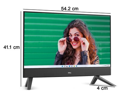 Foto 7 | Foto 7 | Computadora de Escritorio Dell Y7D70 23.8 Pulgadas Windows 11 Home AMD Ryzen 8 GB RAM 512 SSD Negra