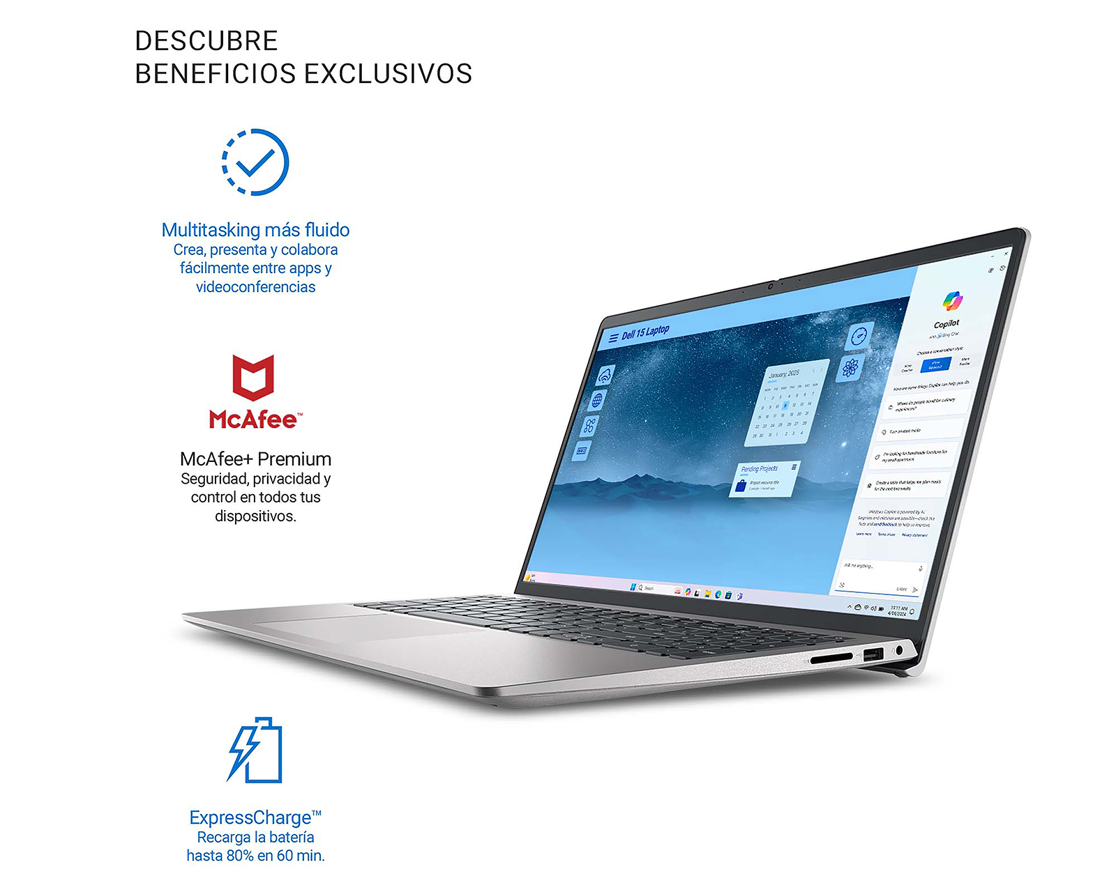 Foto 3 pulgar | Foto 2 | Laptop Dell 0Y8RM 15.6 Pulgadas Windows 11 Intel Core i7 16 GB RAM 512 GB SSD Plateada