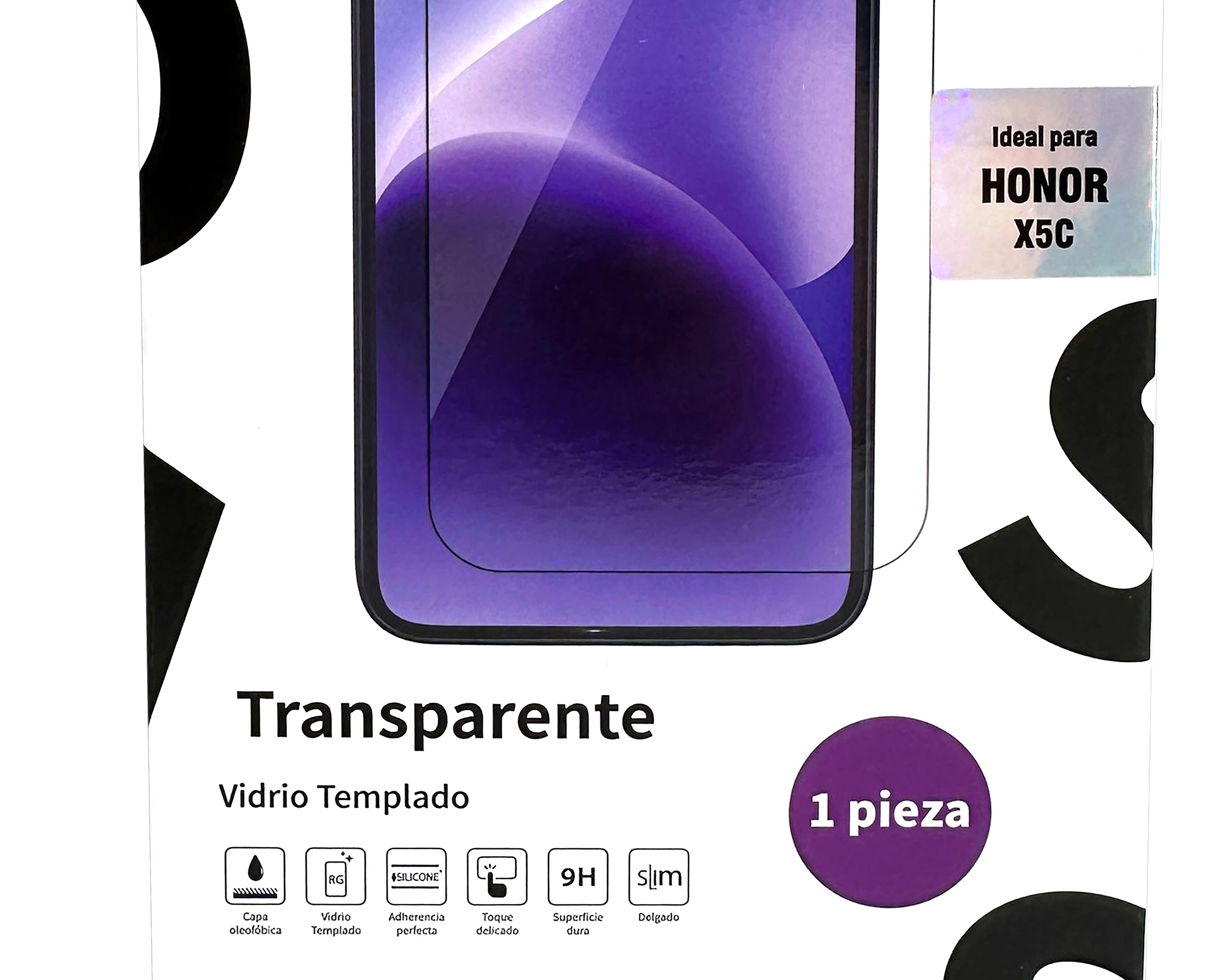 Foto 4 pulgar | Foto 3 | Protector de Pantalla Blob para Honor X5c