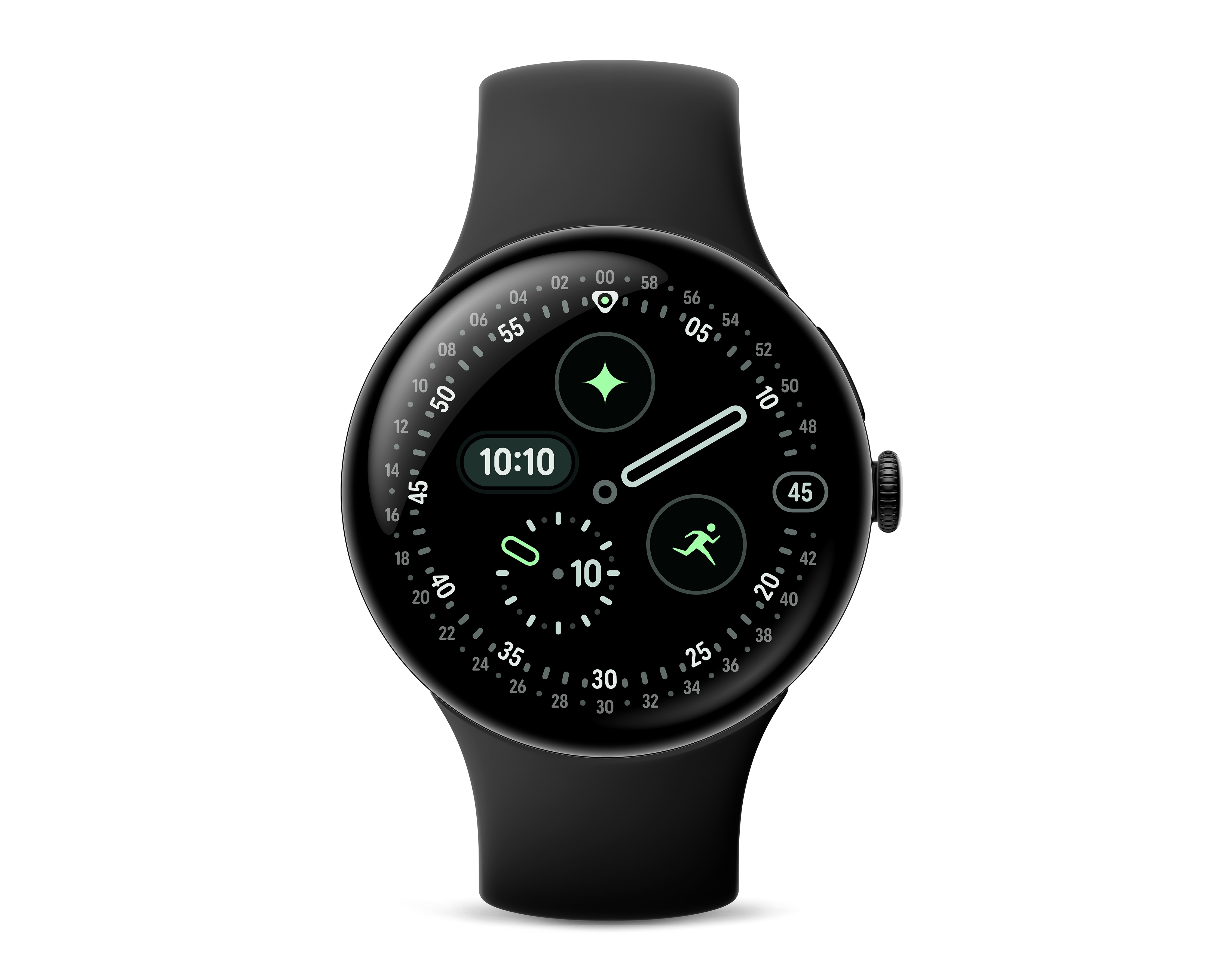Smartwatch Google Pixel Watch 4 45 mm con GPS Negro
