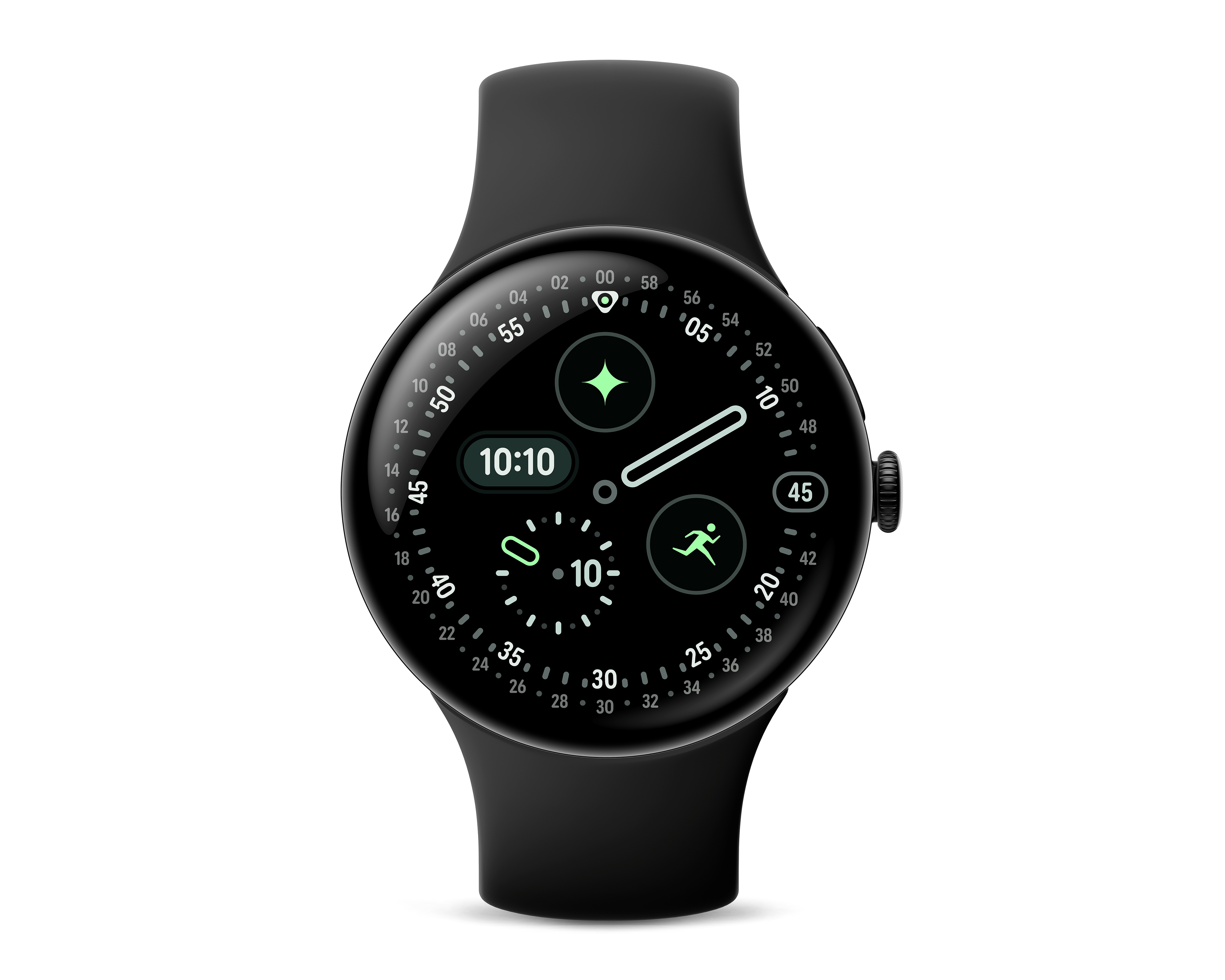 Smartwatch Google Pixel Watch 4 45 mm con GPS Negro