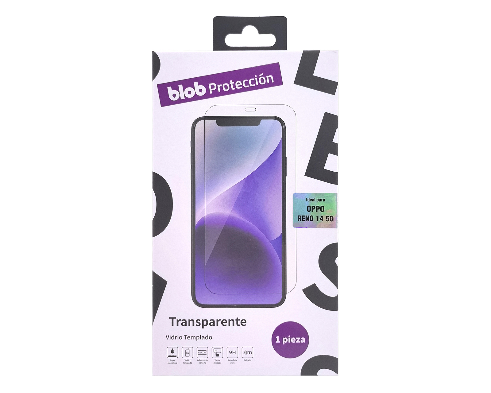 Protector de Pantalla de Vidrio Templado Blob para OPPO Reno 14 5G